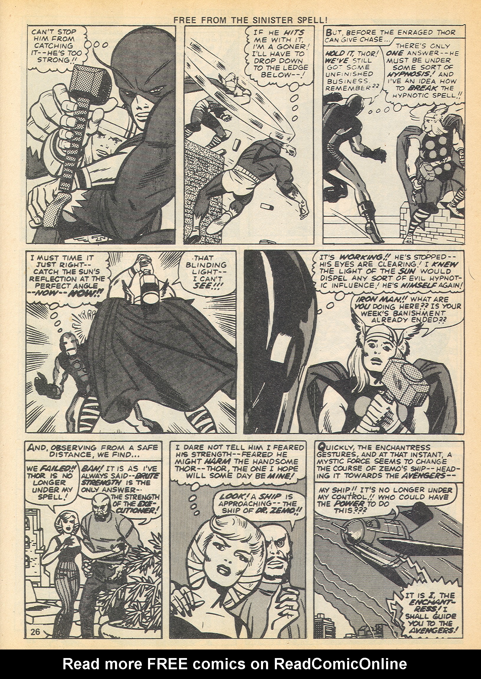 Read online The Avengers (1973) comic -  Issue #4 - 26