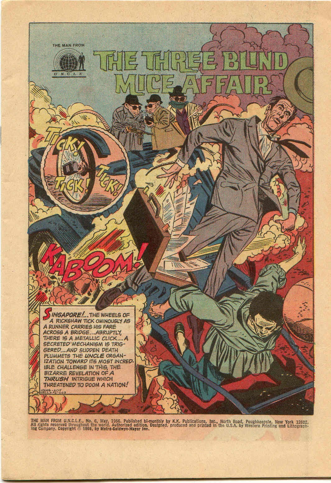 Read online The Man From U.N.C.L.E. comic -  Issue #6 - 3
