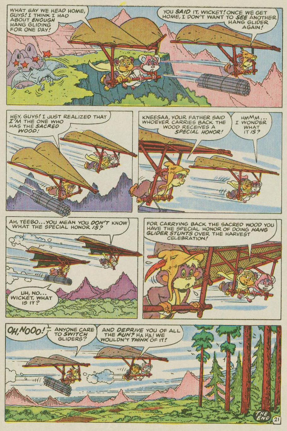 Read online Ewoks (1987) comic -  Issue #3 - 23
