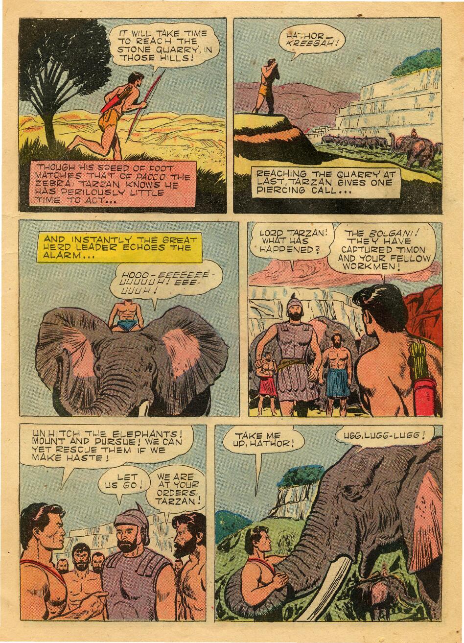 Read online Tarzan (1948) comic -  Issue #66 - 7