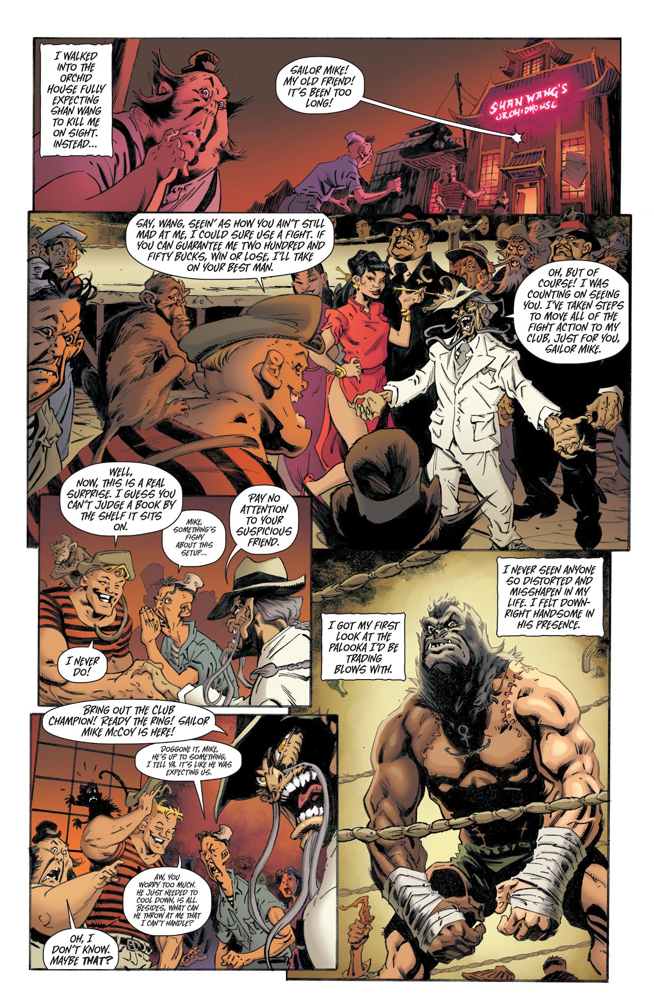 Read online Strange Sports Stories comic -  Issue #2 - 13