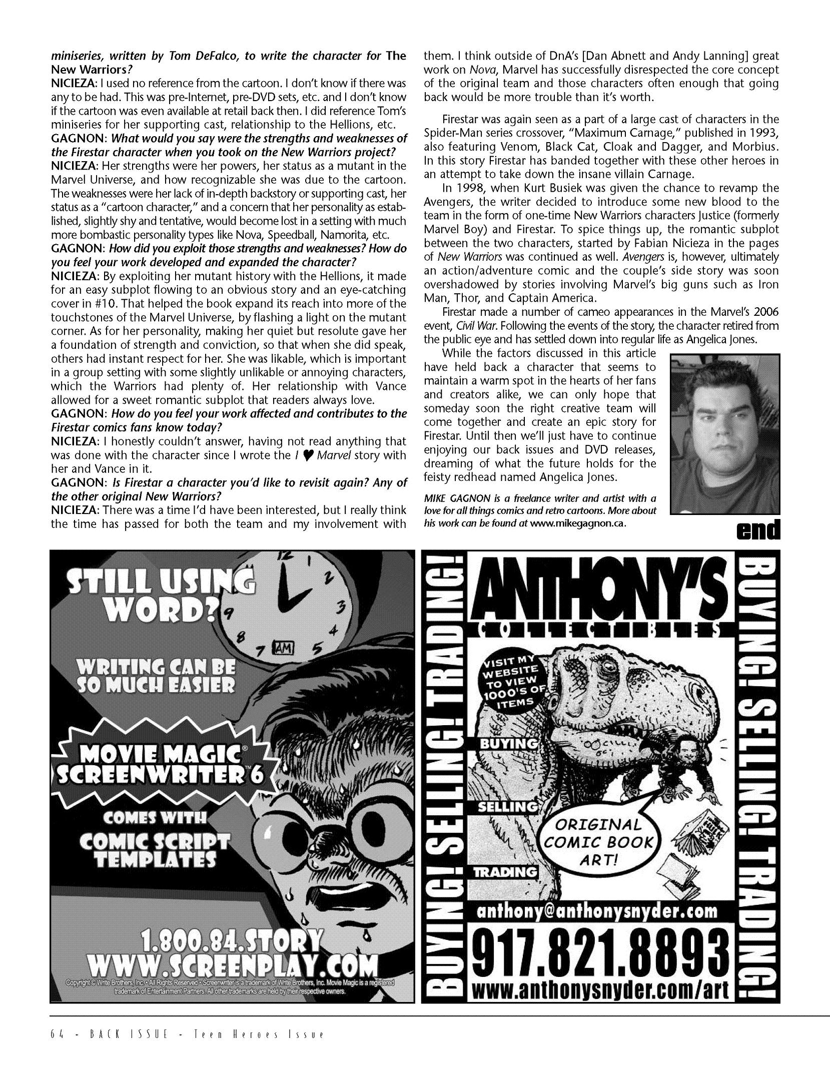Read online Back Issue comic -  Issue #33 - 66