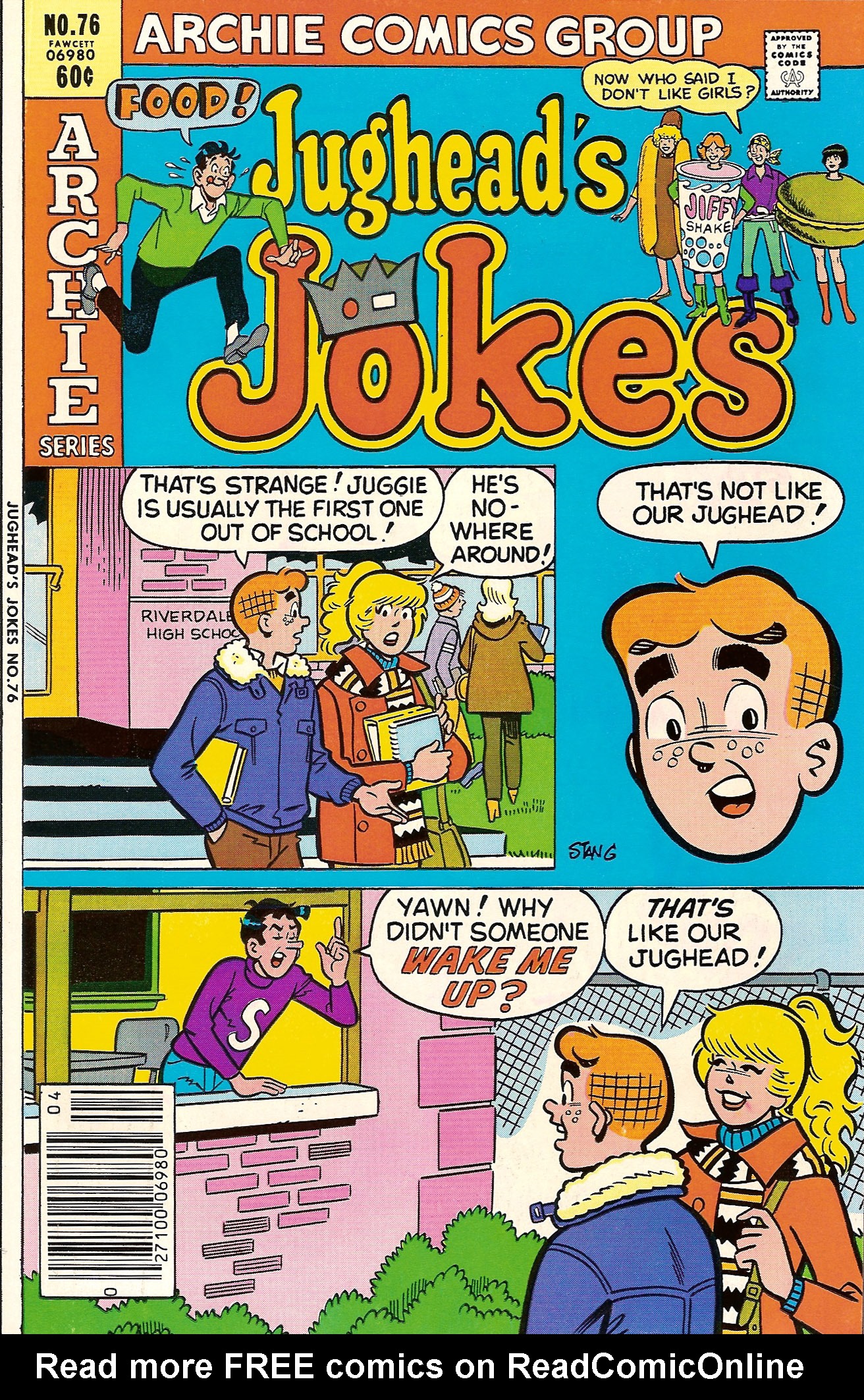 Read online Jughead's Jokes comic -  Issue #76 - 1