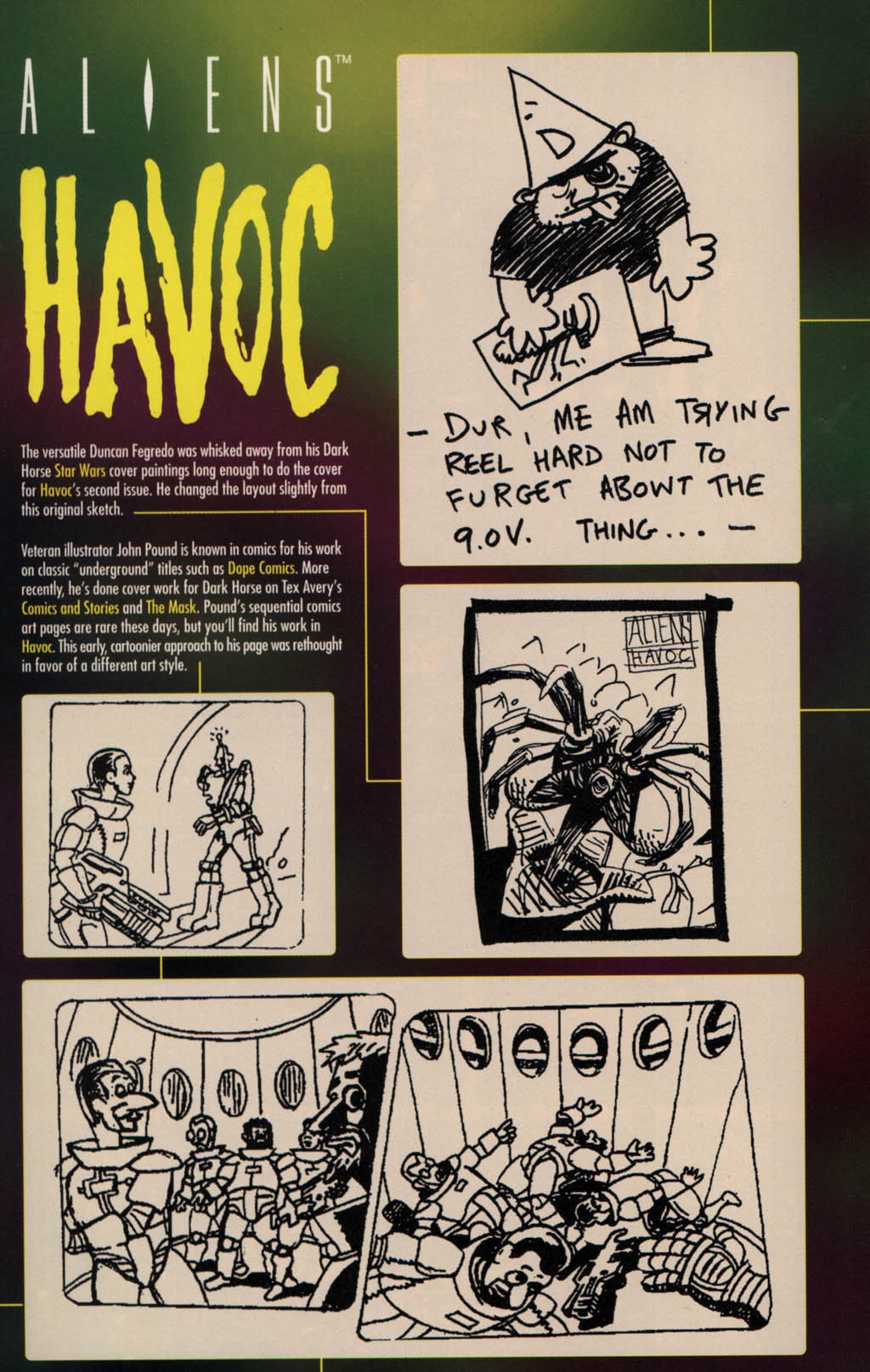 Read online Aliens: Havoc comic -  Issue #2 - 26