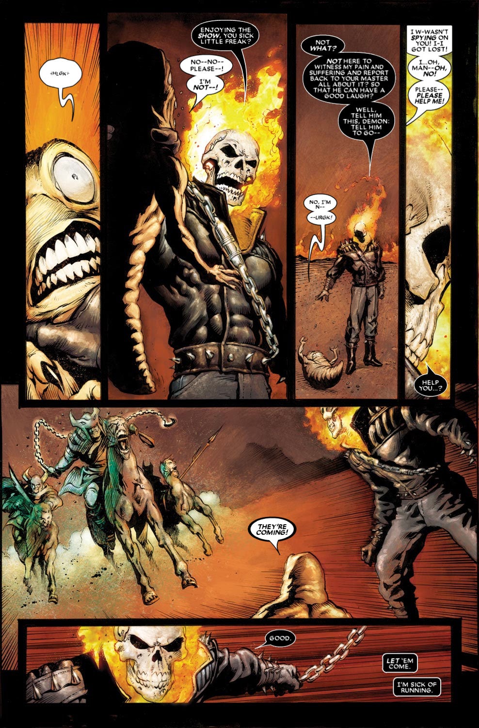 Read online Ghost Rider: Cycle of Vengeance comic -  Issue # TPB - 80