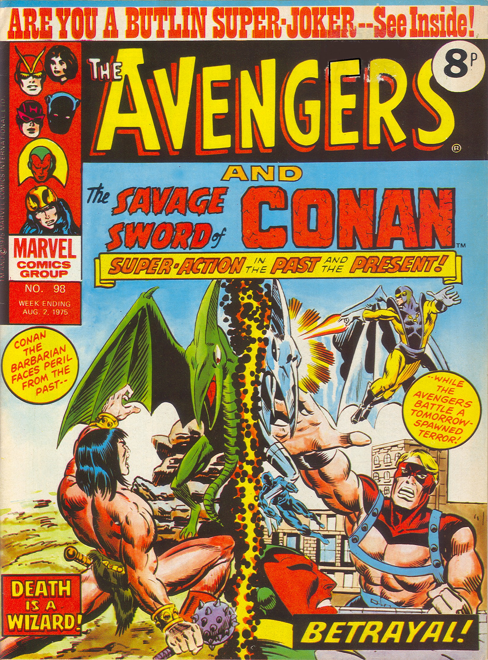 Read online The Avengers (1973) comic -  Issue #98 - 1