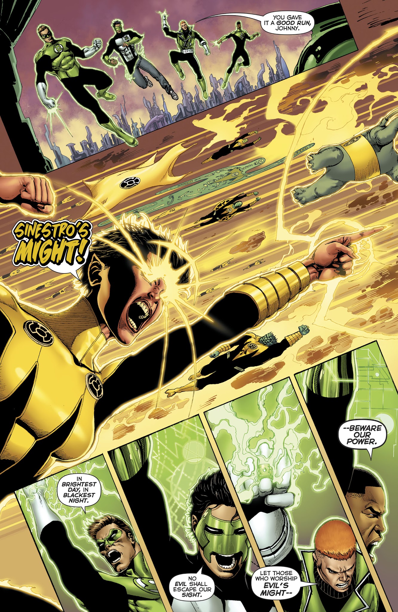 Read online Hal Jordan And The Green Lantern Corps comic -  Issue #25 - 13