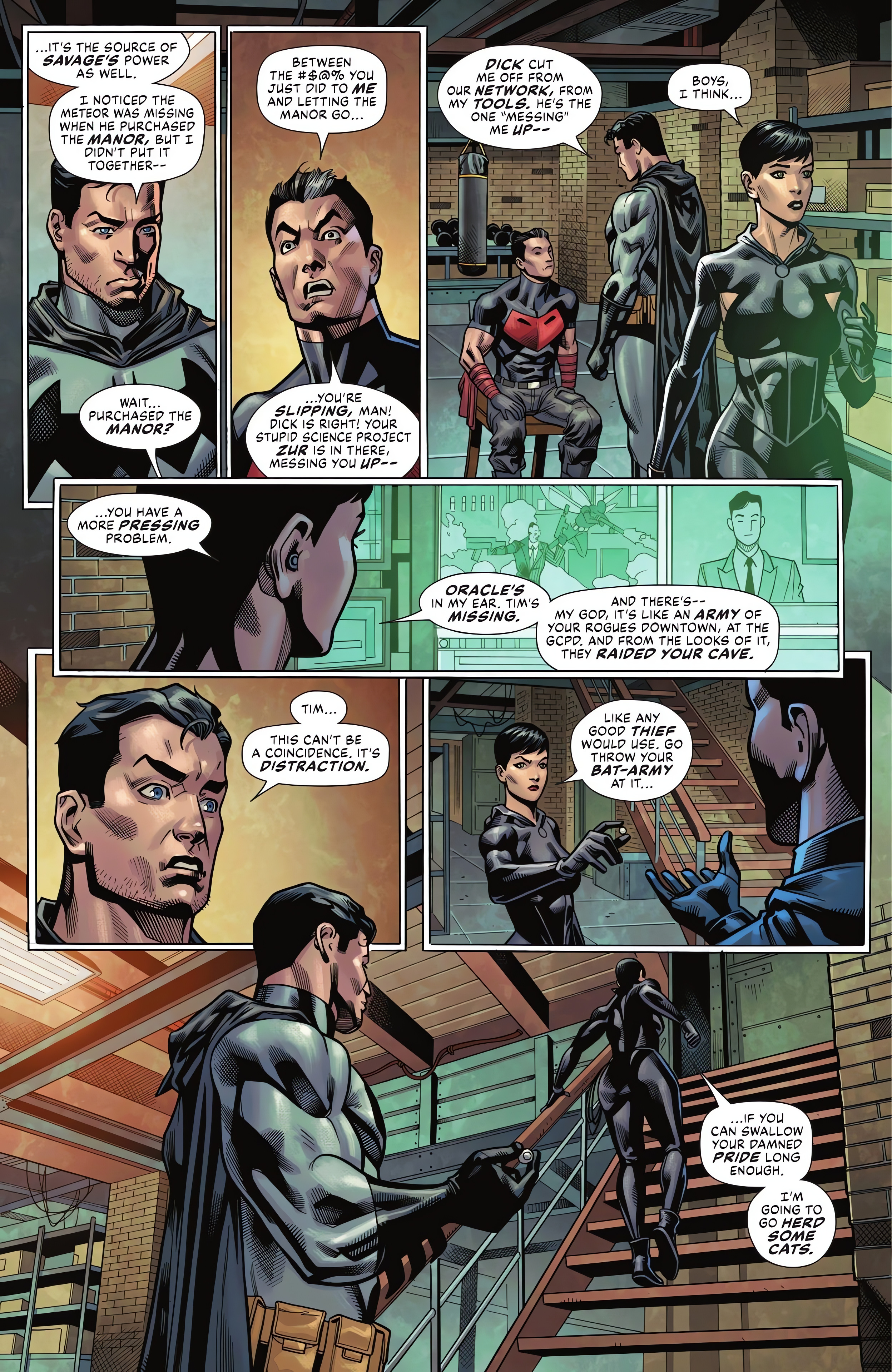 Read online Batman/Catwoman: The Gotham War: Scorched Earth comic -  Issue # Full - 8