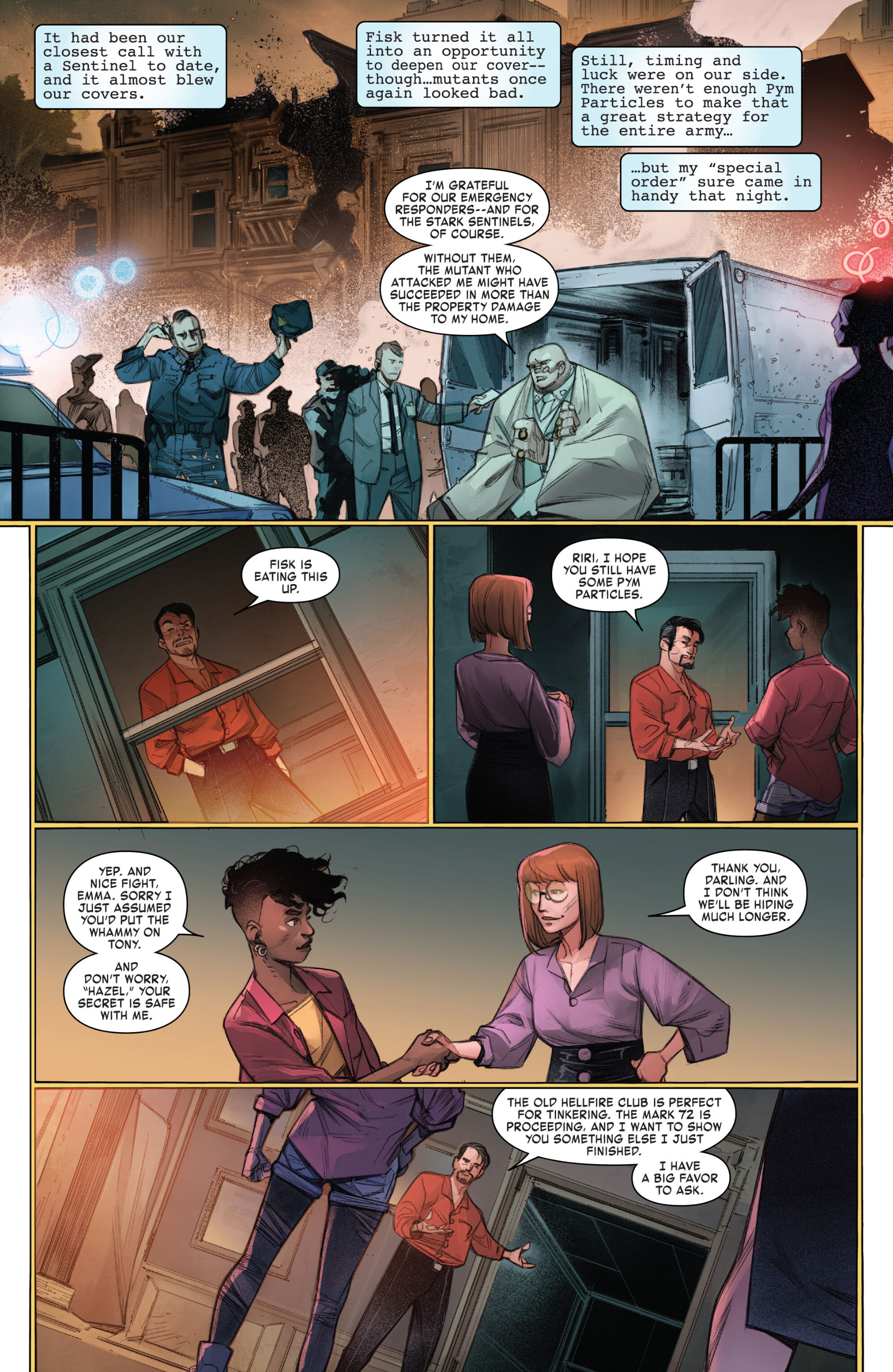 Read online The Invincible Iron Man (2022) comic -  Issue #12 - 17