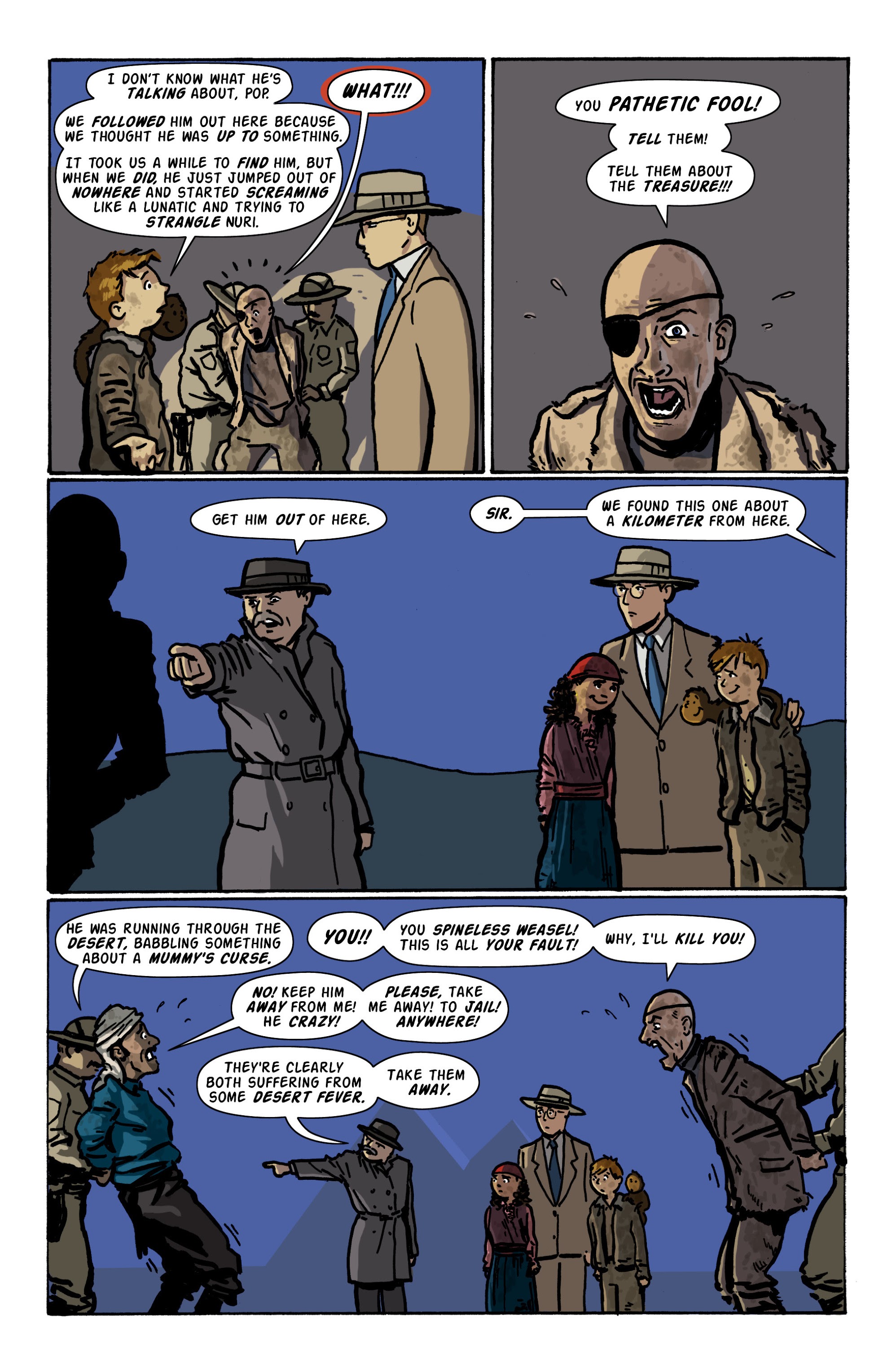 Read online Rocket Robinson and the Pharaoh's Fortune comic -  Issue # TPB (Part 3) - 35