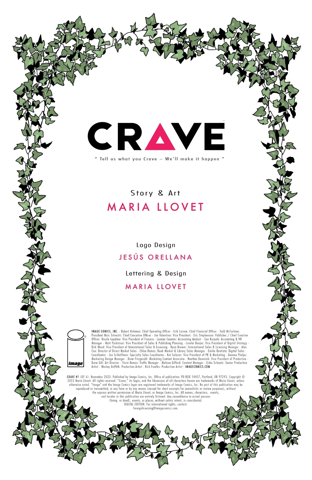 Crave issue 1 - Page 2