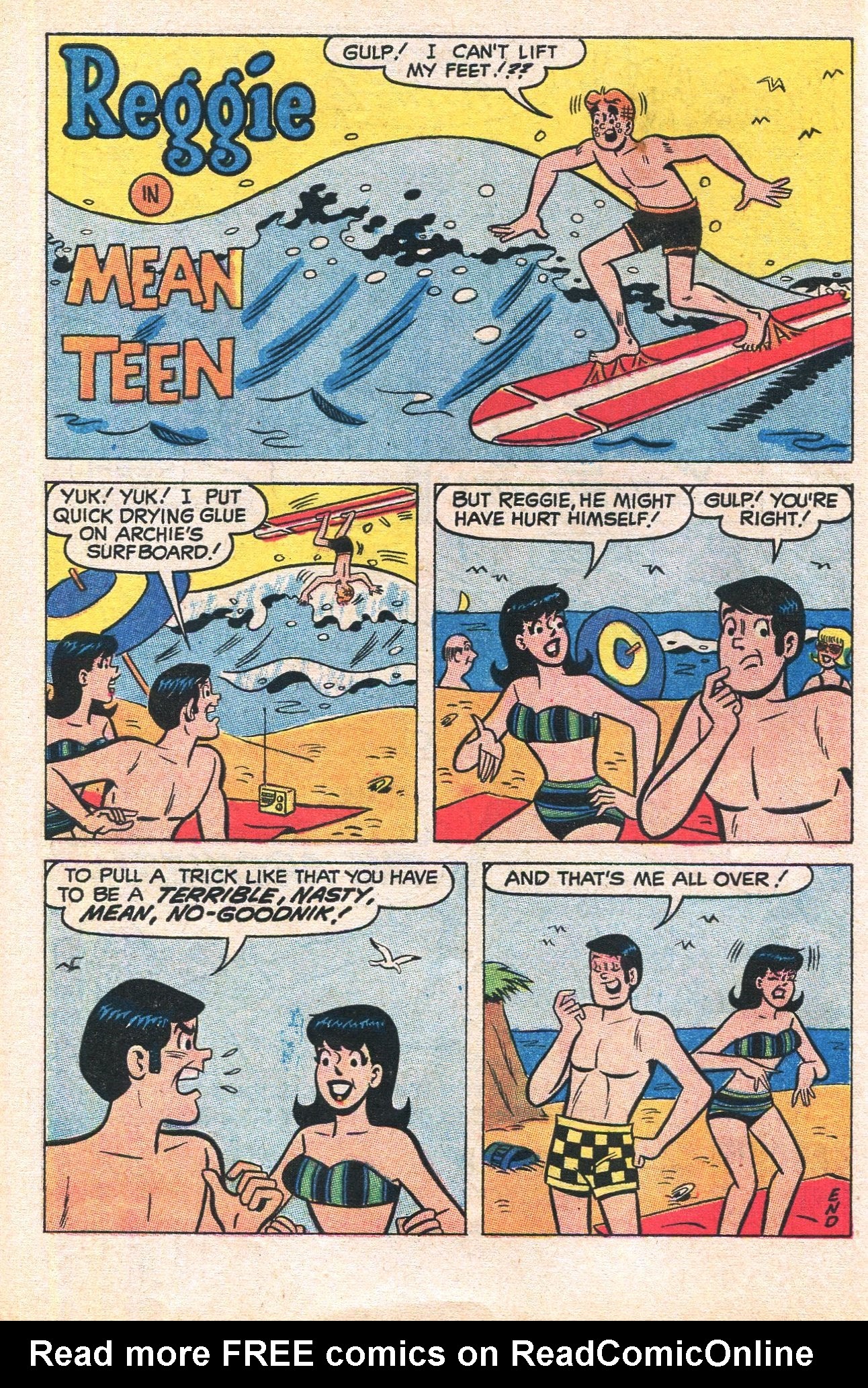 Read online Reggie's Wise Guy Jokes comic -  Issue #9 - 56