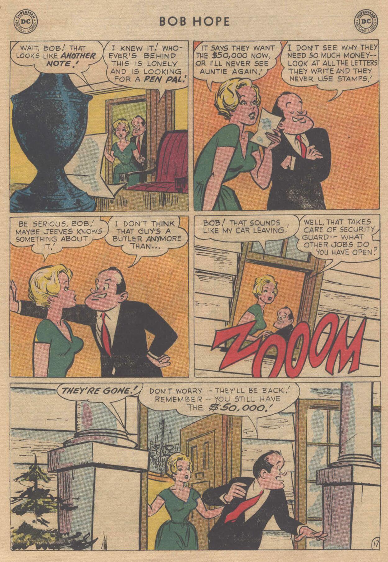 Read online The Adventures of Bob Hope comic -  Issue #79 - 20