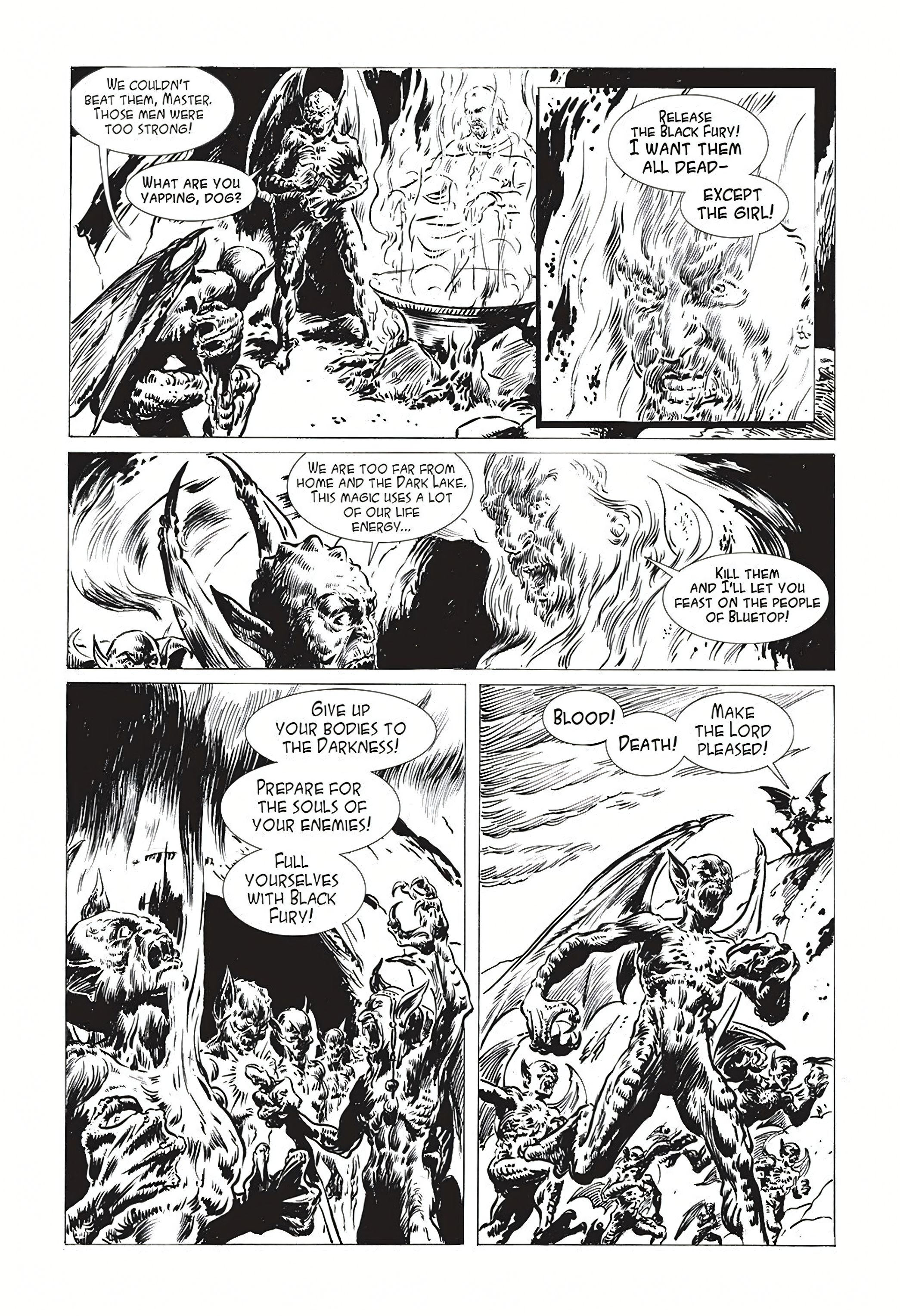 Read online Katana: The Battle for Valokaan comic -  Issue # Full - 34