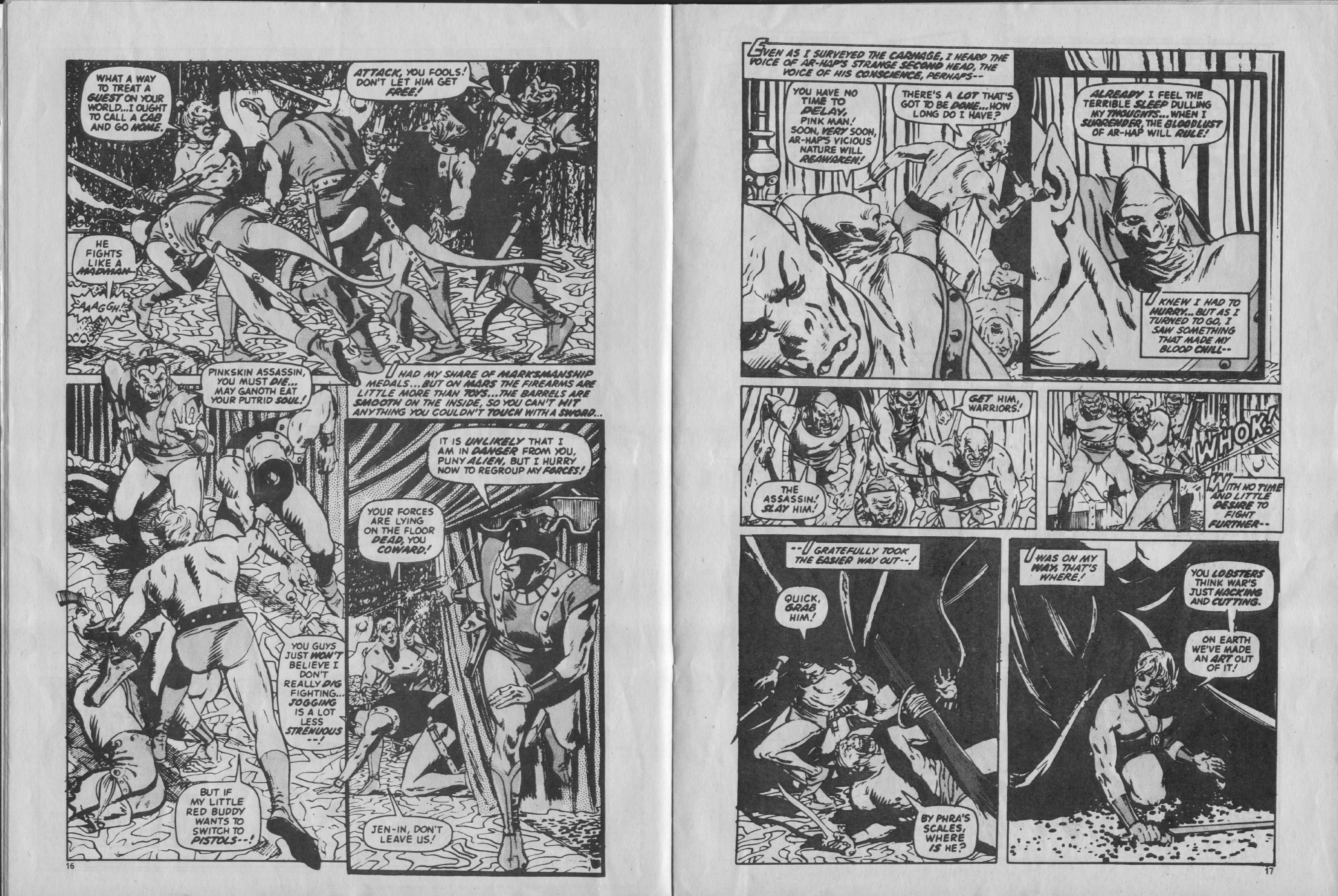 Read online Planet of the Apes (1974) comic -  Issue #7 - 9