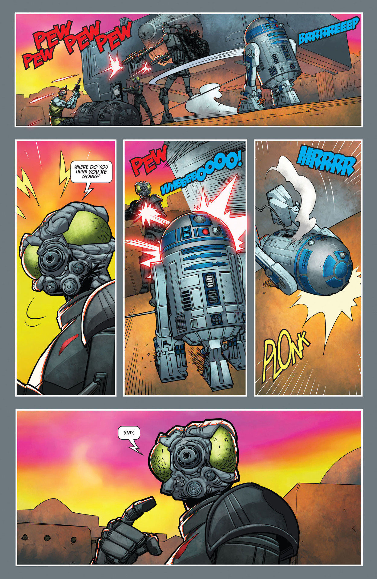 Read online Star Wars: Dark Droids - D-Squad comic -  Issue #3 - 5