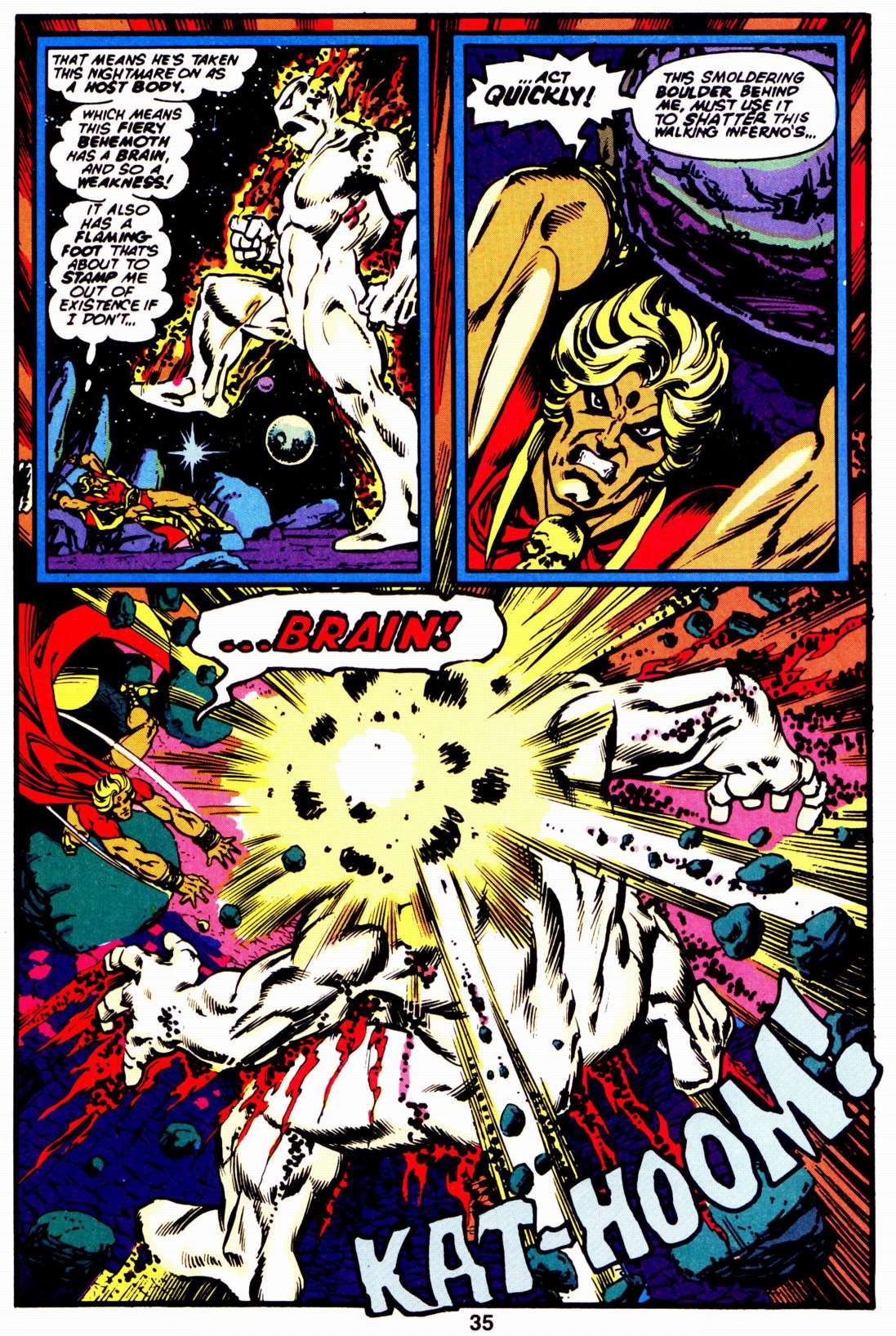 Read online Warlock (1982) comic -  Issue #4 - 37