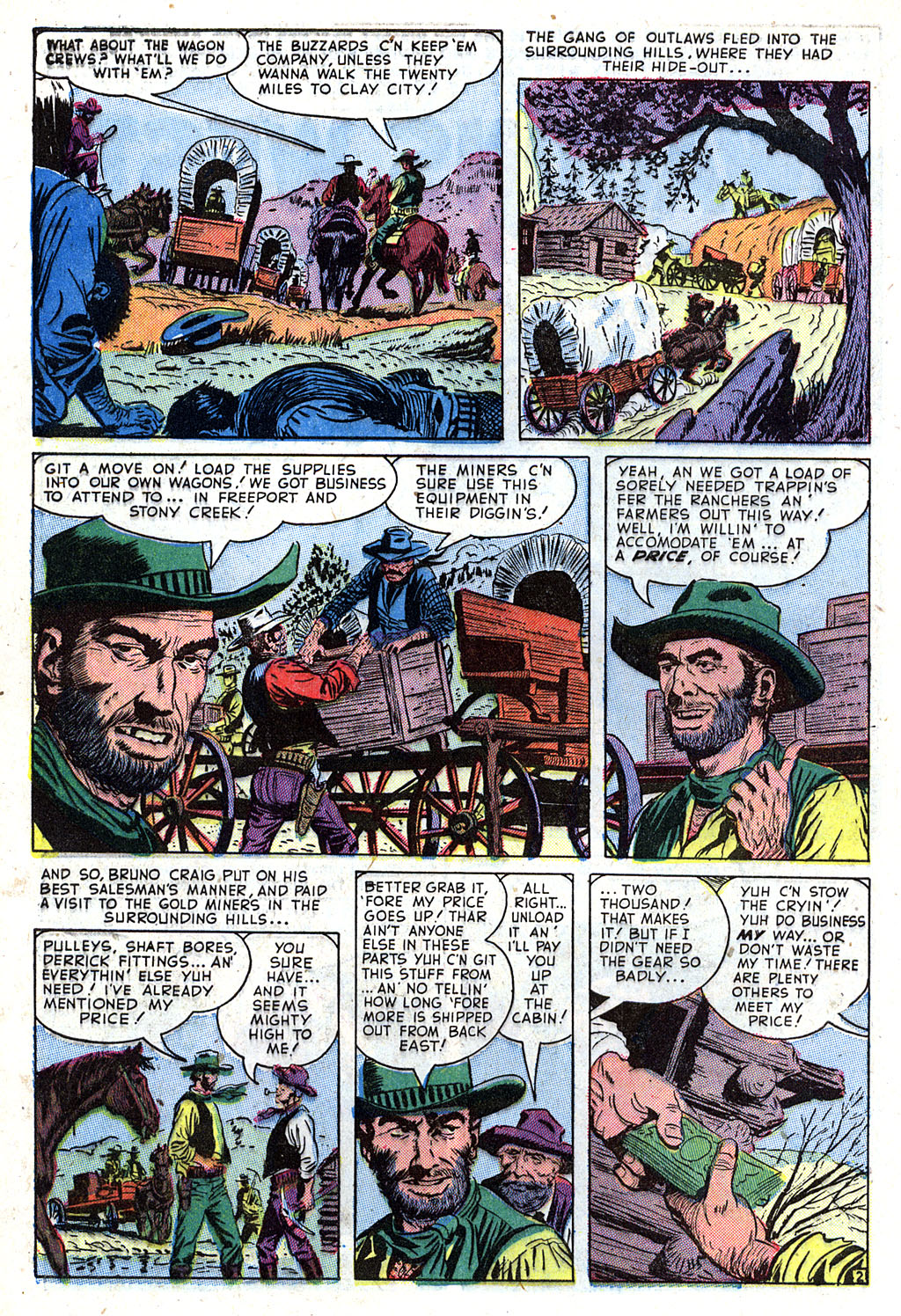 Read online Western Outlaws (1954) comic -  Issue #5 - 28