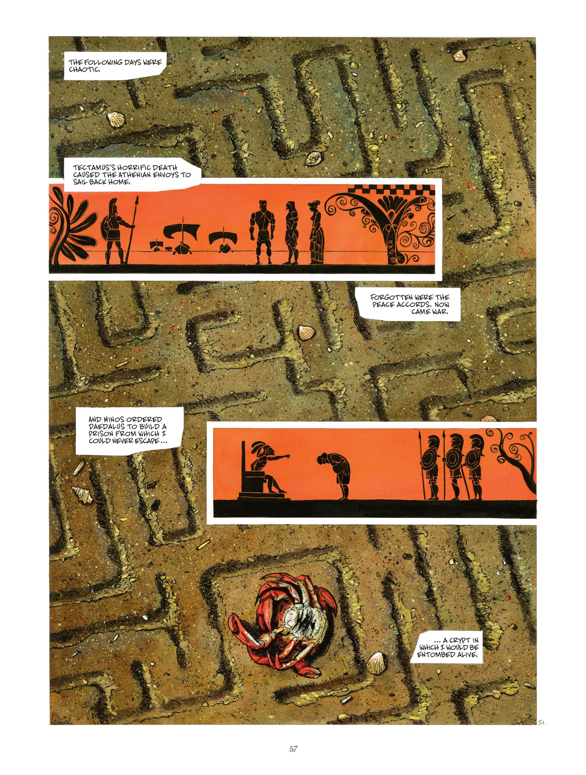 Read online Asterios: The Minotaur comic -  Issue # TPB - 58