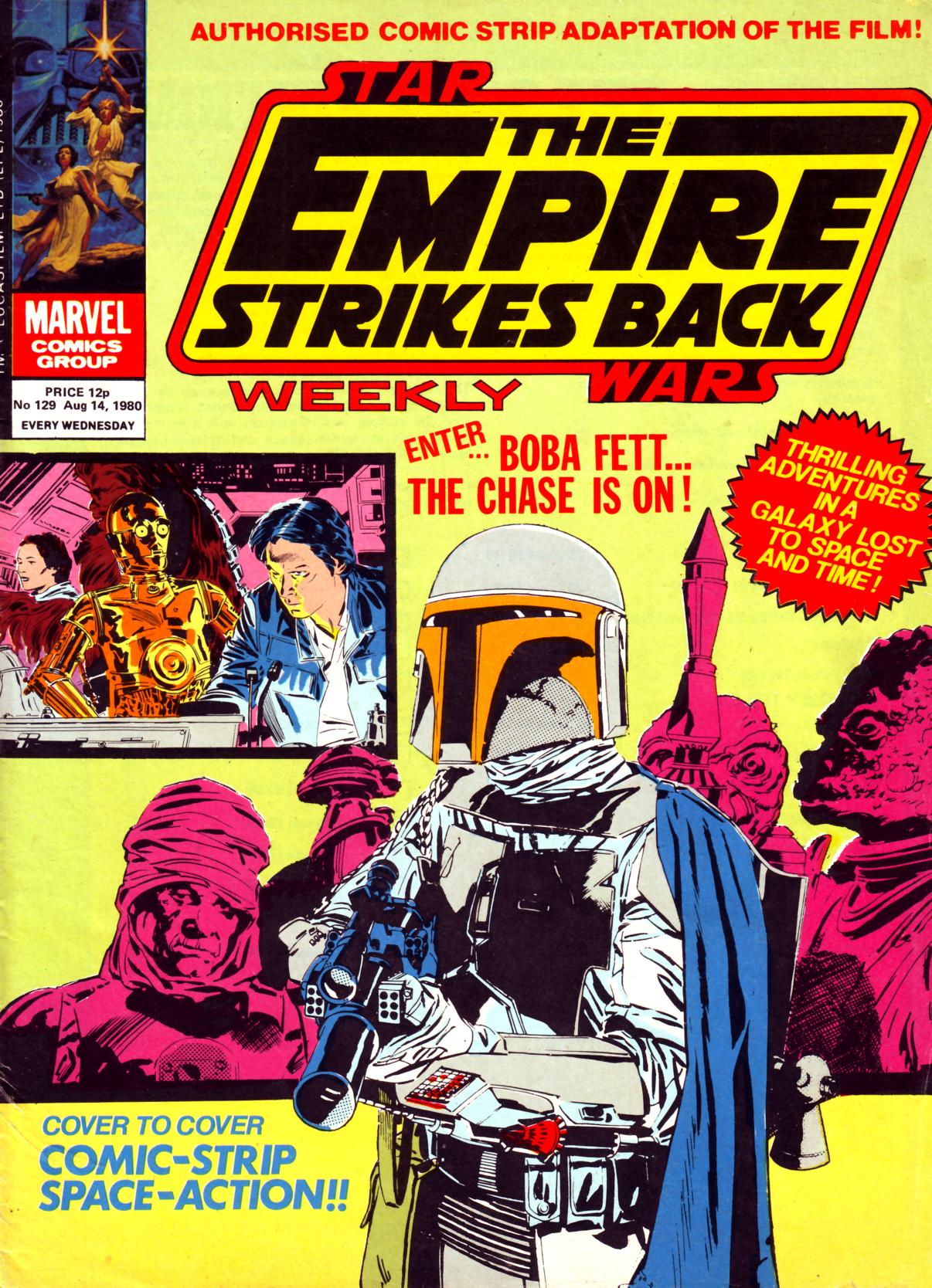 Read online Star Wars Weekly comic -  Issue #129 - 1
