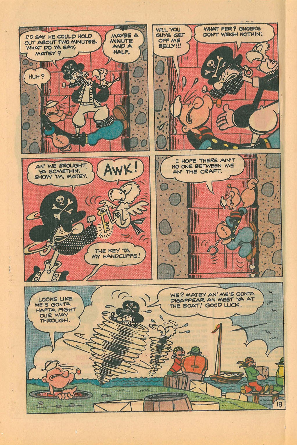 Read online Popeye (1948) comic -  Issue #124 - 24