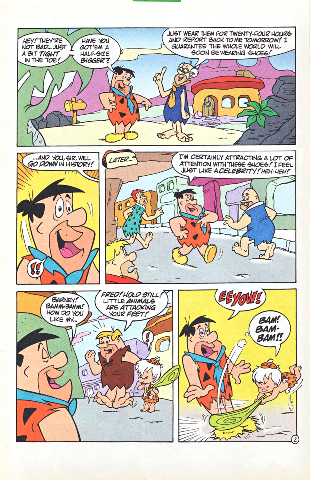 Read online The Flintstones (1992) comic -  Issue #16 - 18