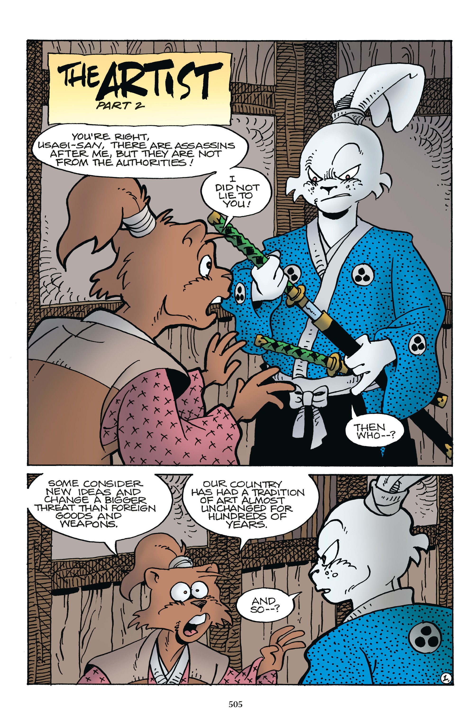 Read online The Usagi Yojimbo Saga comic -  Issue # TPB 8 (Part 6) - 1