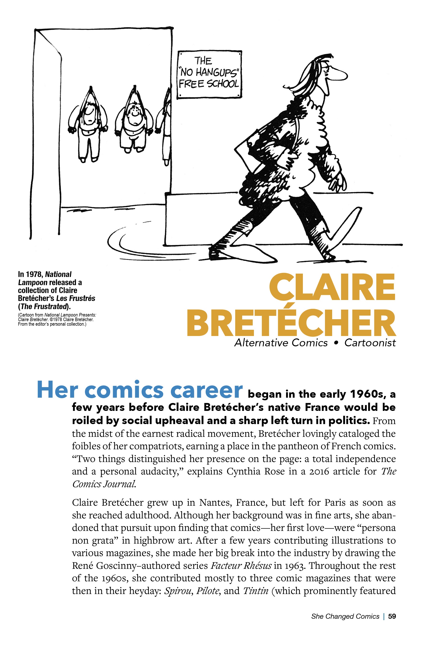 Read online CBLDF Presents: She Changed Comics comic -  Issue # TPB (Part 1) - 66