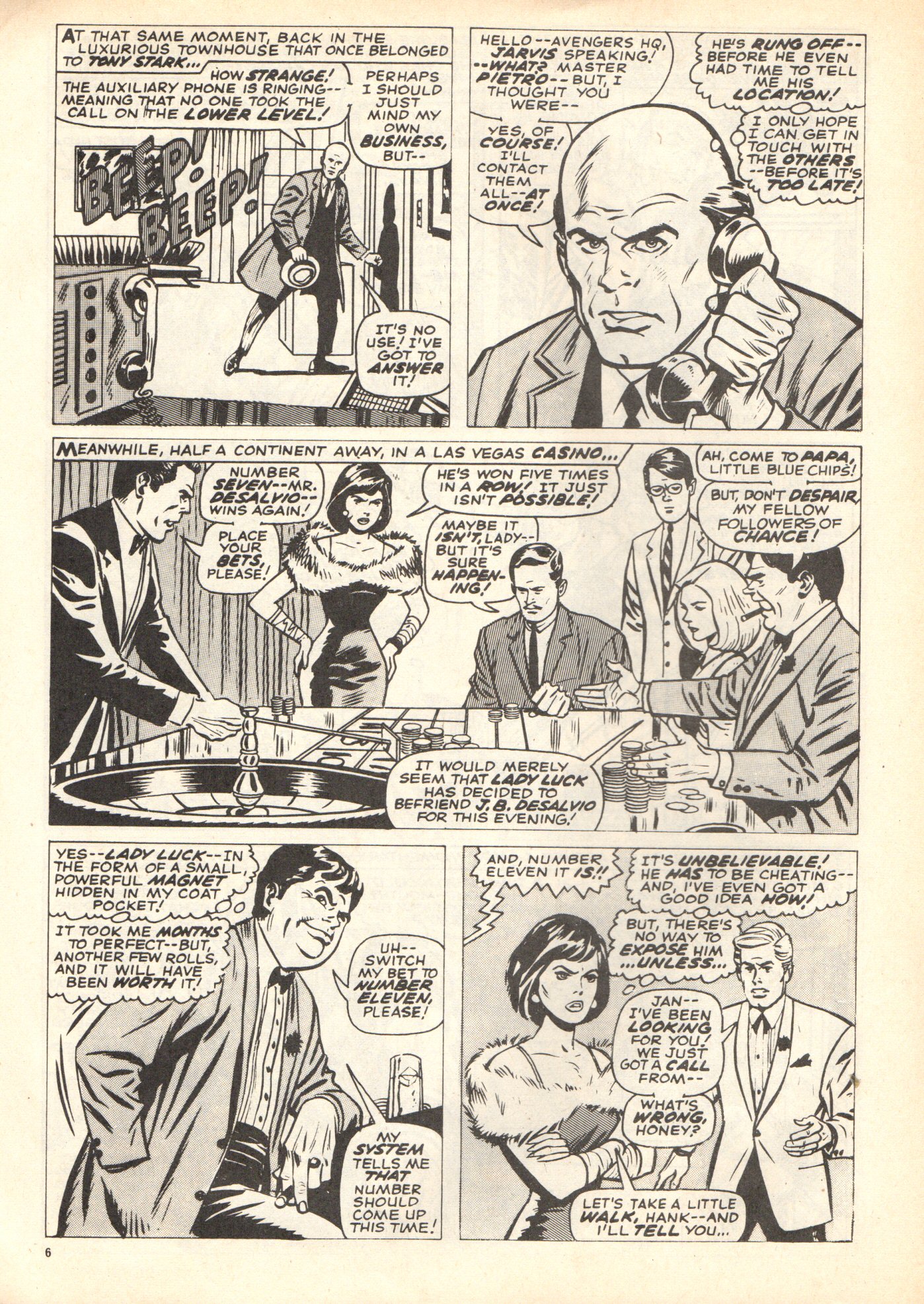 Read online The Avengers (1973) comic -  Issue #62 - 6