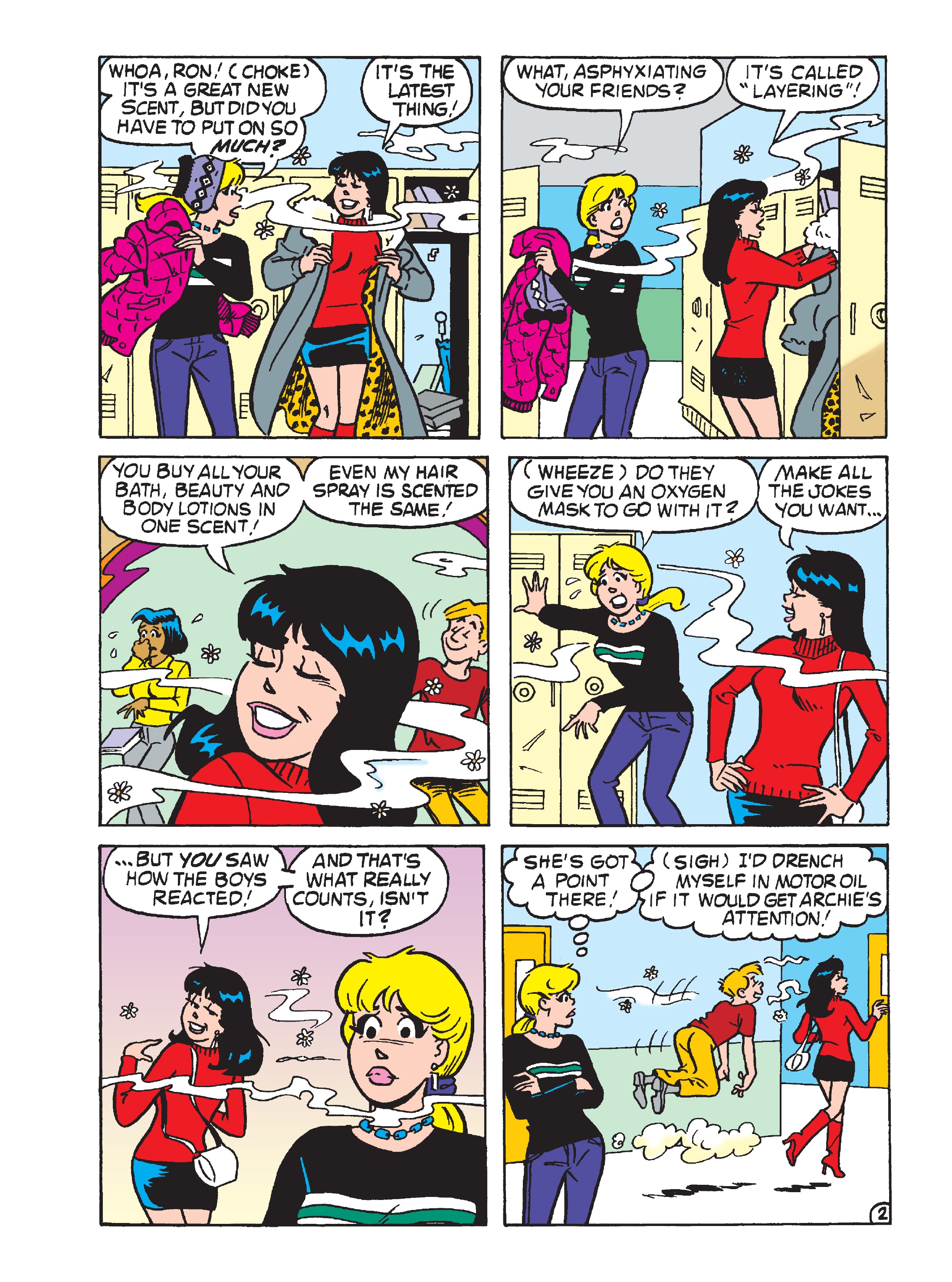 Read online World of Betty & Veronica Digest comic -  Issue #12 - 174