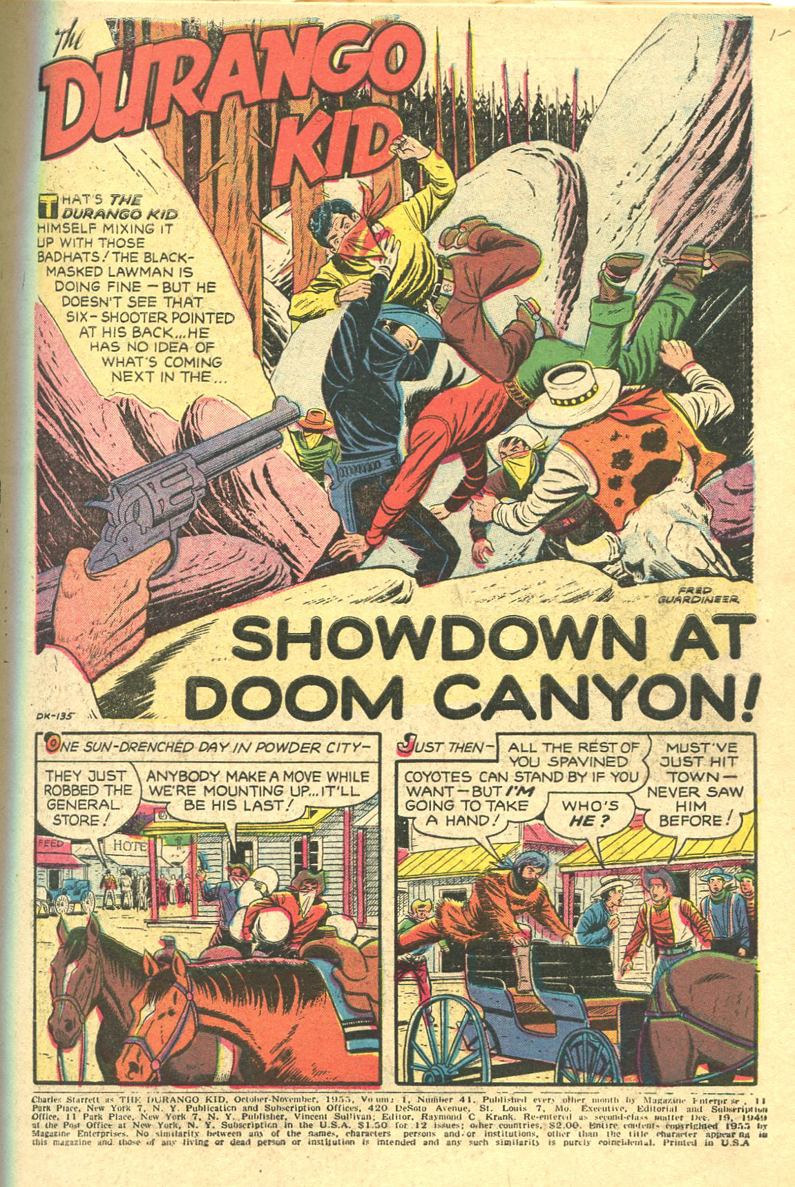 Read online Charles Starrett as The Durango Kid comic -  Issue #41 - 3