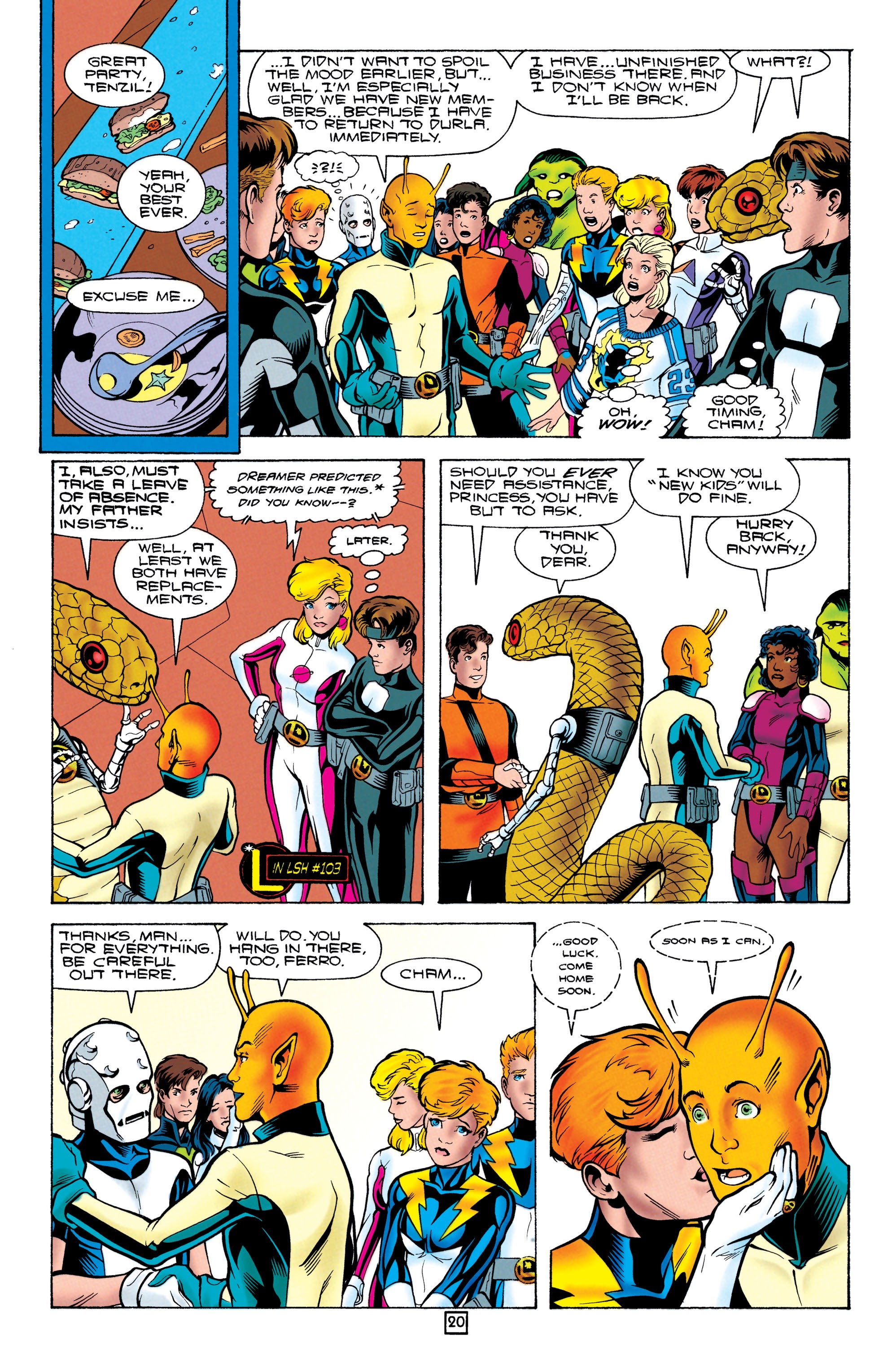 Read online Legionnaires comic -  Issue #60 - 20