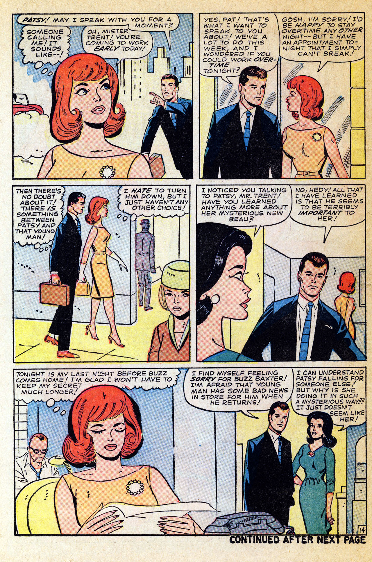 Read online Patsy Walker comic -  Issue #119 - 22
