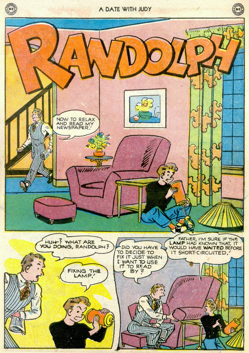 Read online A Date with Judy comic -  Issue #7 - 11