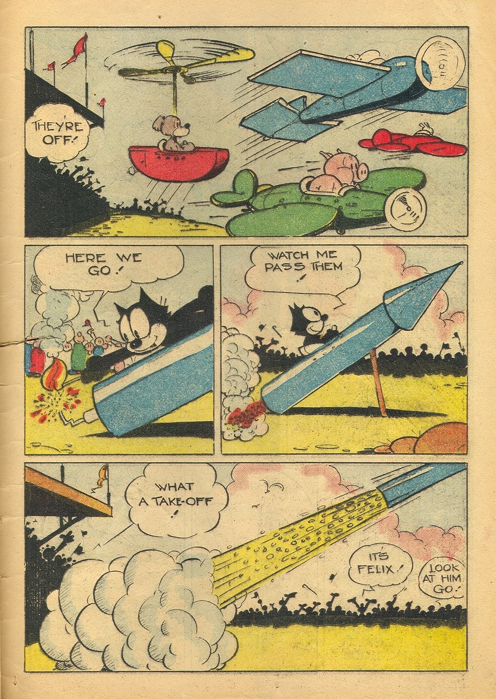 Read online Felix the Cat (1948) comic -  Issue #6 - 37