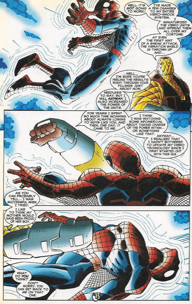 Read online Spider-Man (1990) comic -  Issue #86 - The Span Of Years - 14