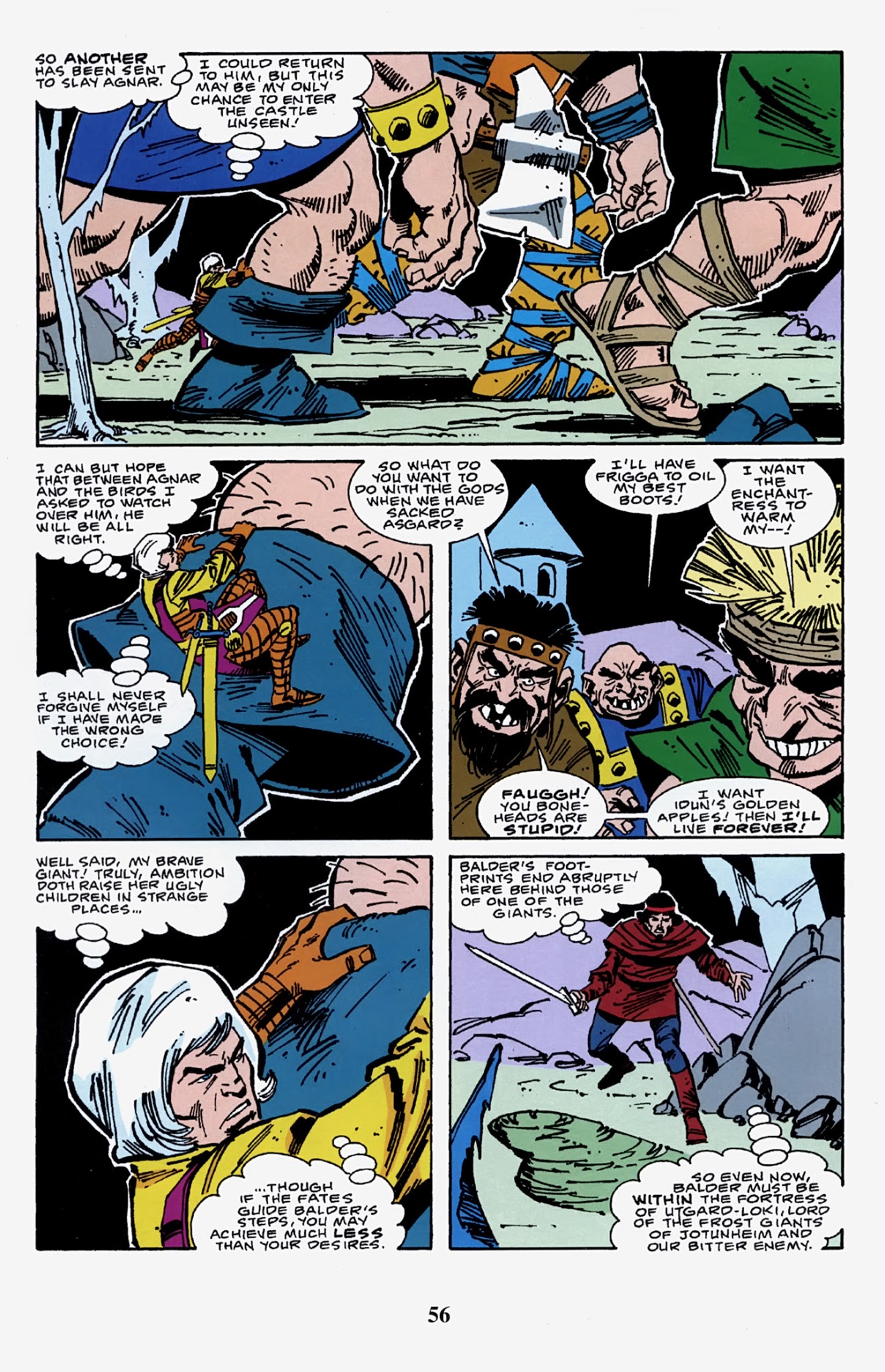 Read online Thor Visionaries: Walter Simonson comic -  Issue # TPB 4 - 58