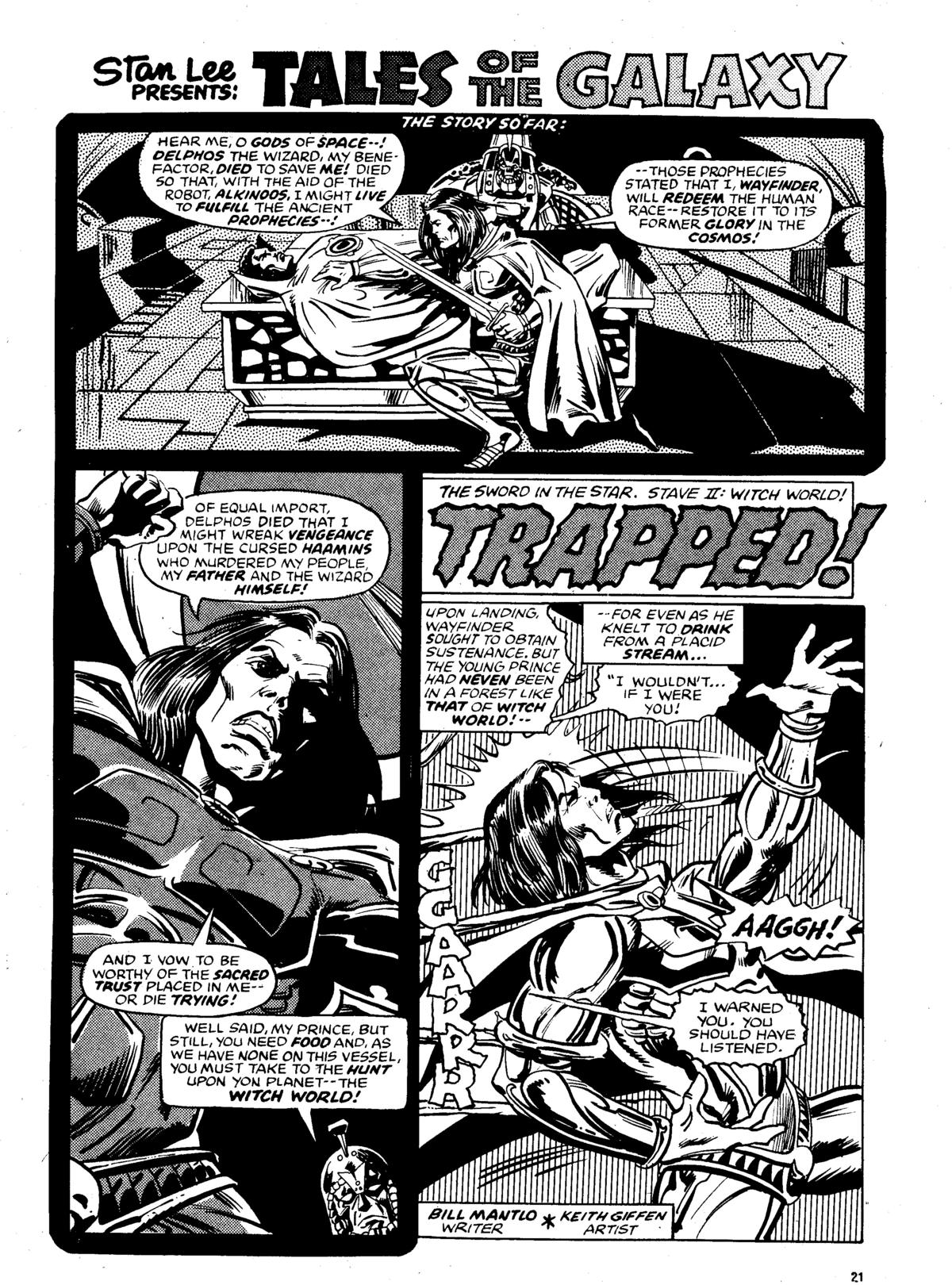 Read online Star Wars Weekly comic -  Issue #12 - 21