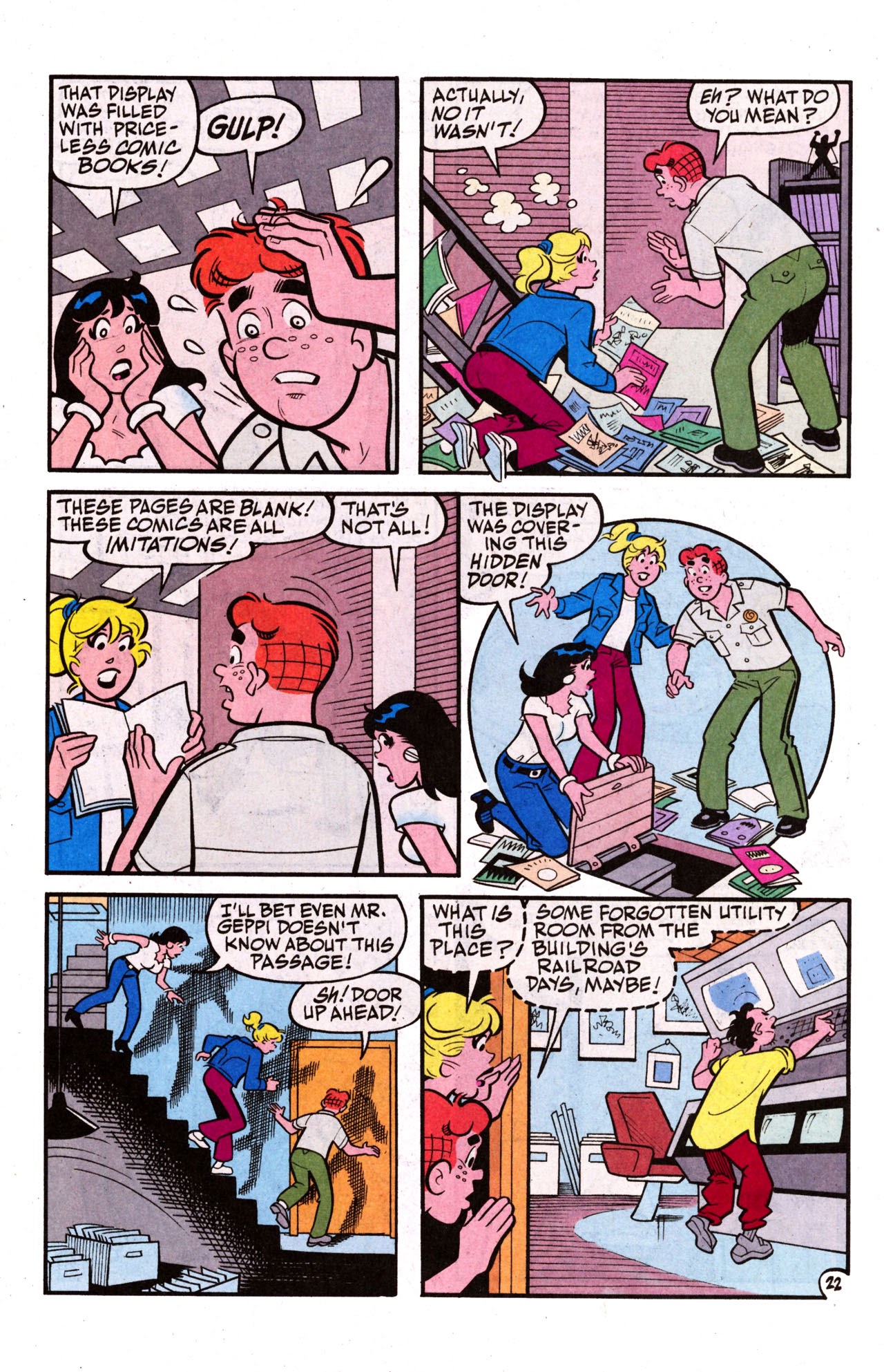 Read online Jughead Comics, Night at Geppi's Entertainment Museum, Free Comic Book Day Edition comic -  Issue # Full - 30