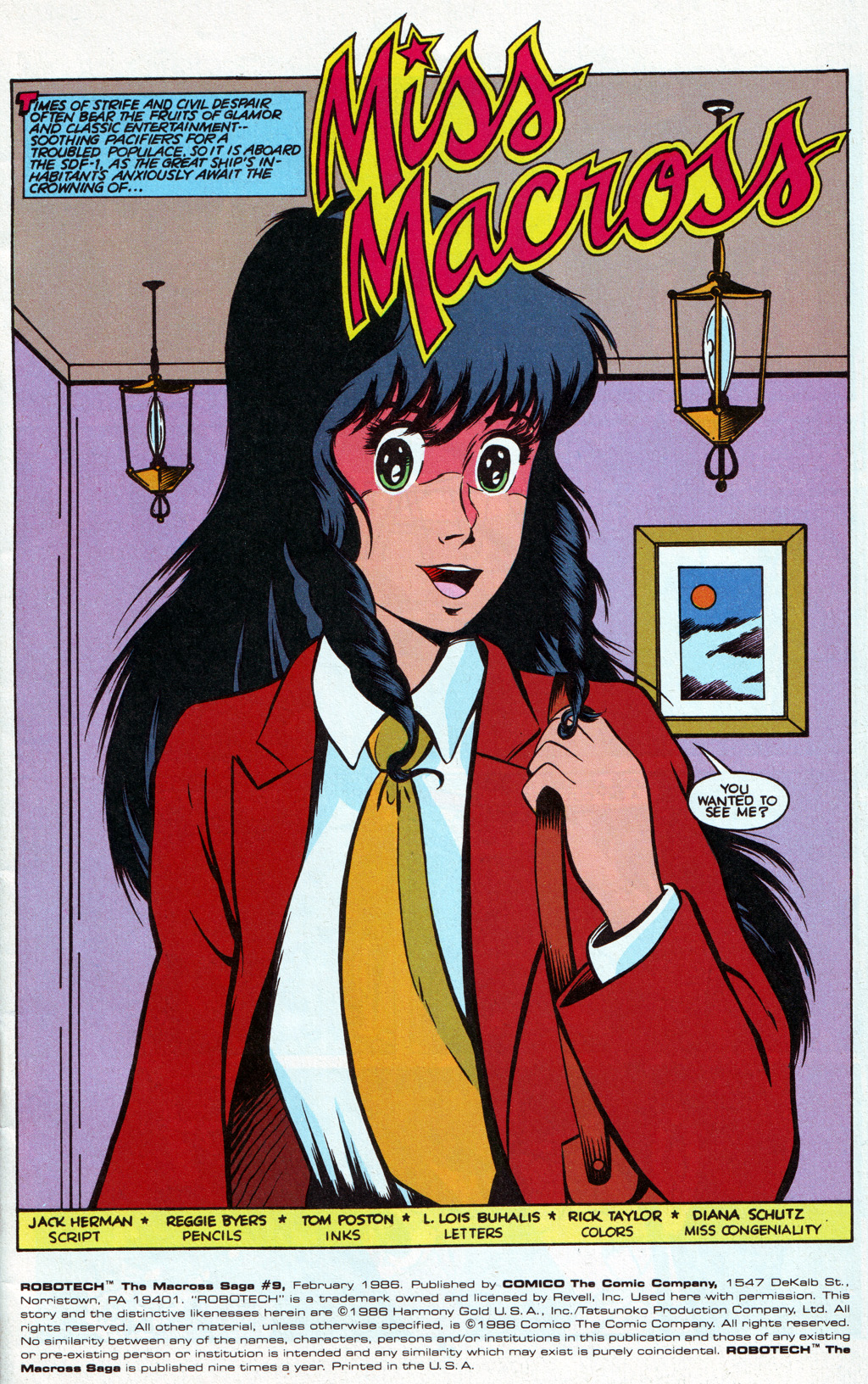 Read online Robotech The Macross Saga comic -  Issue #9 - 3