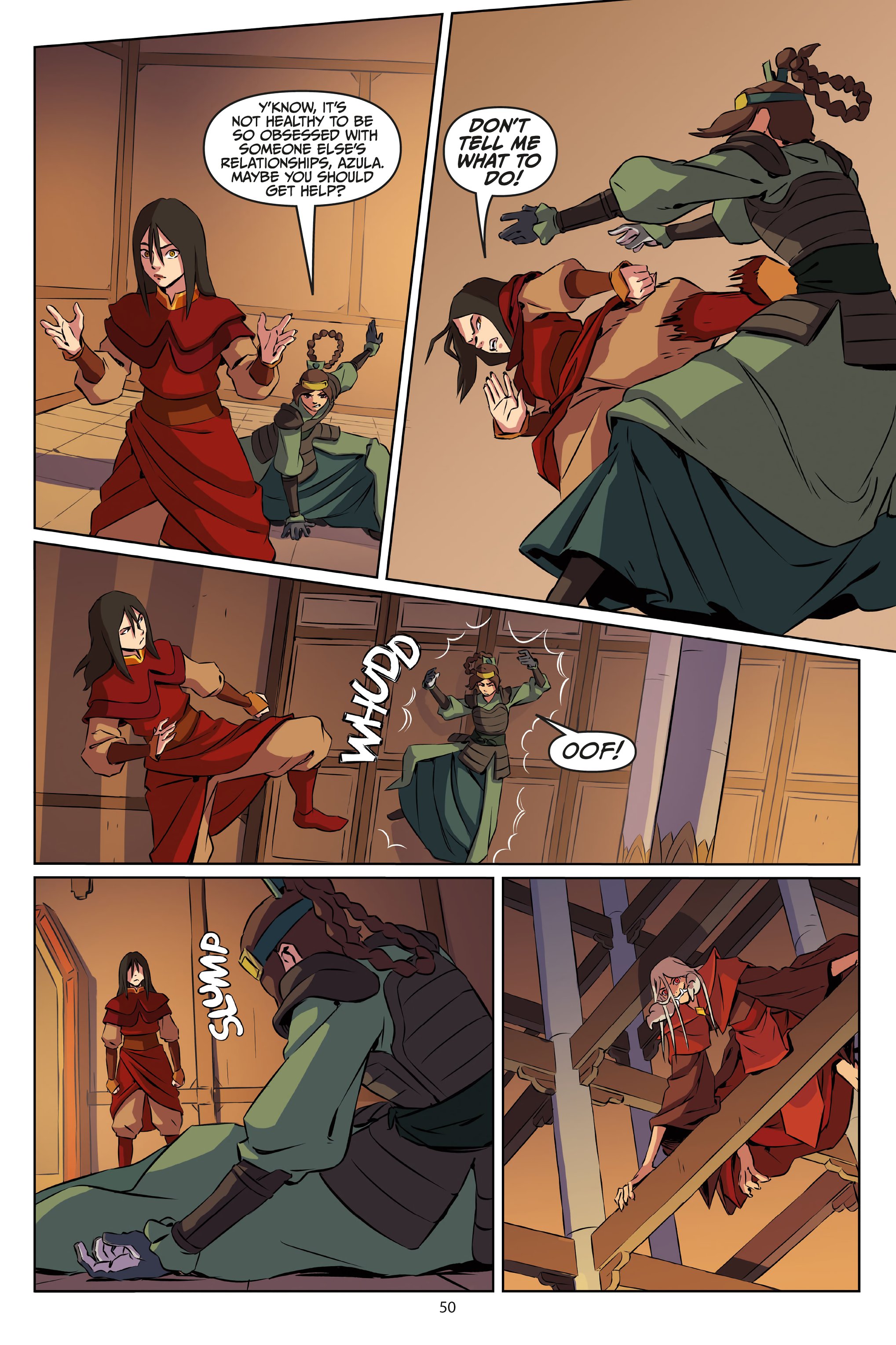 Read online Avatar: The Last Airbender - Azula in the Spirit Temple comic -  Issue # TPB - 51