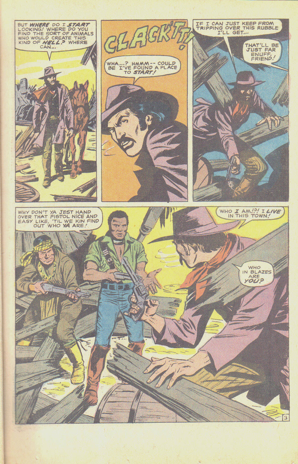 Read online Wild Western Action comic -  Issue #1 - 5