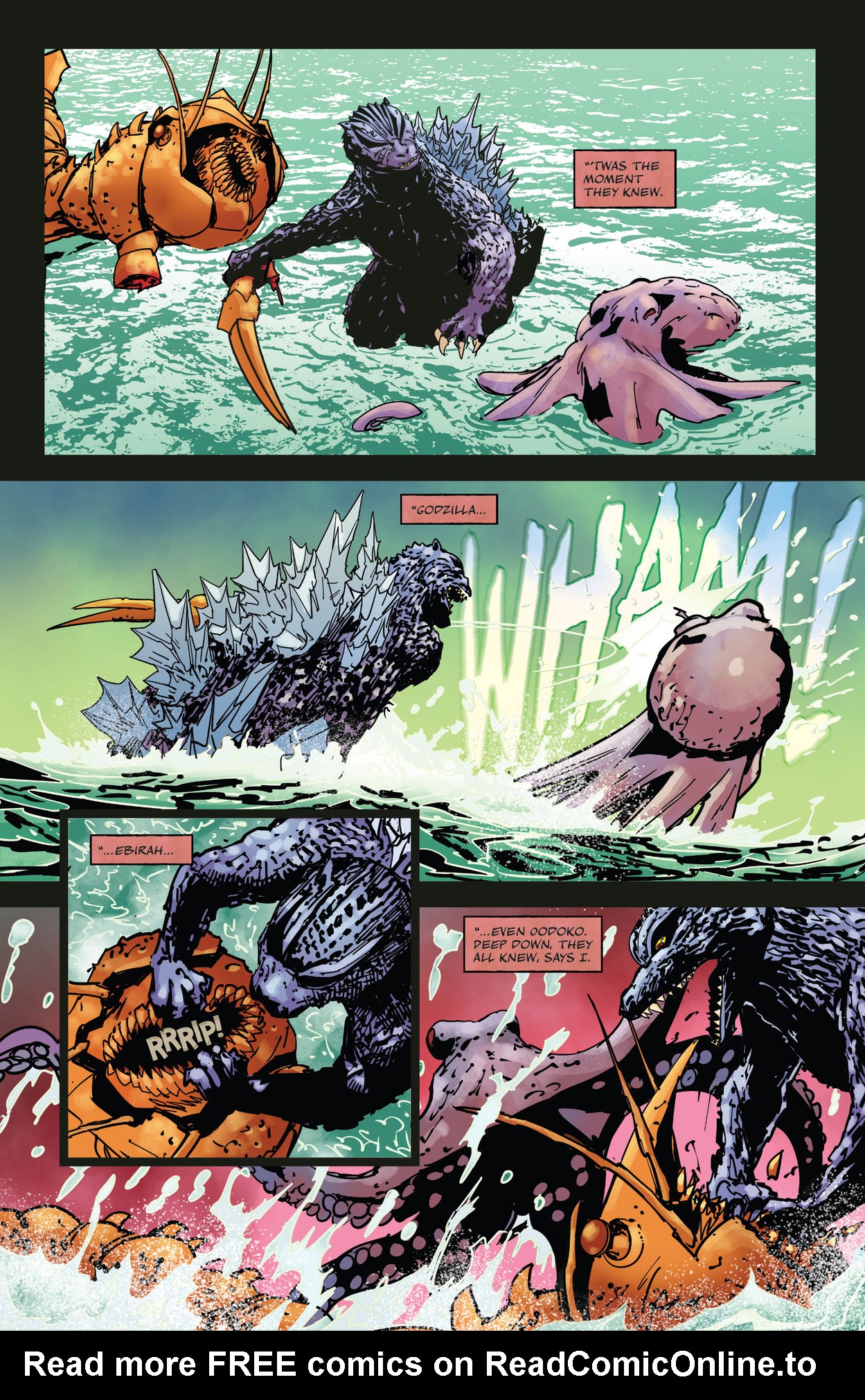 Read online Godzilla: Here There Be Dragons comic -  Issue #5 - 12
