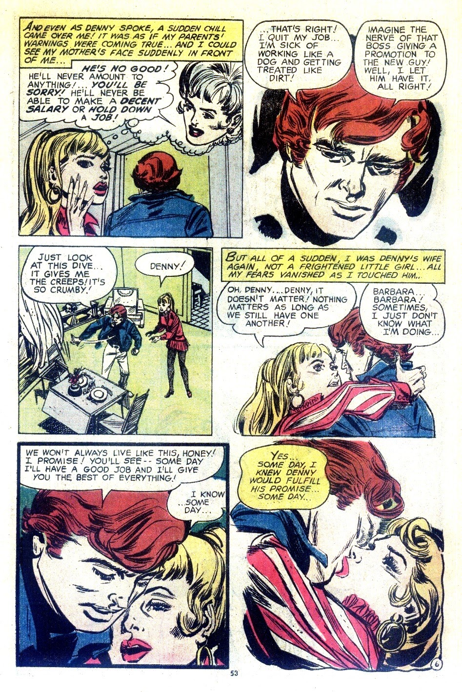 Read online Young Love (1963) comic -  Issue #109 - 53