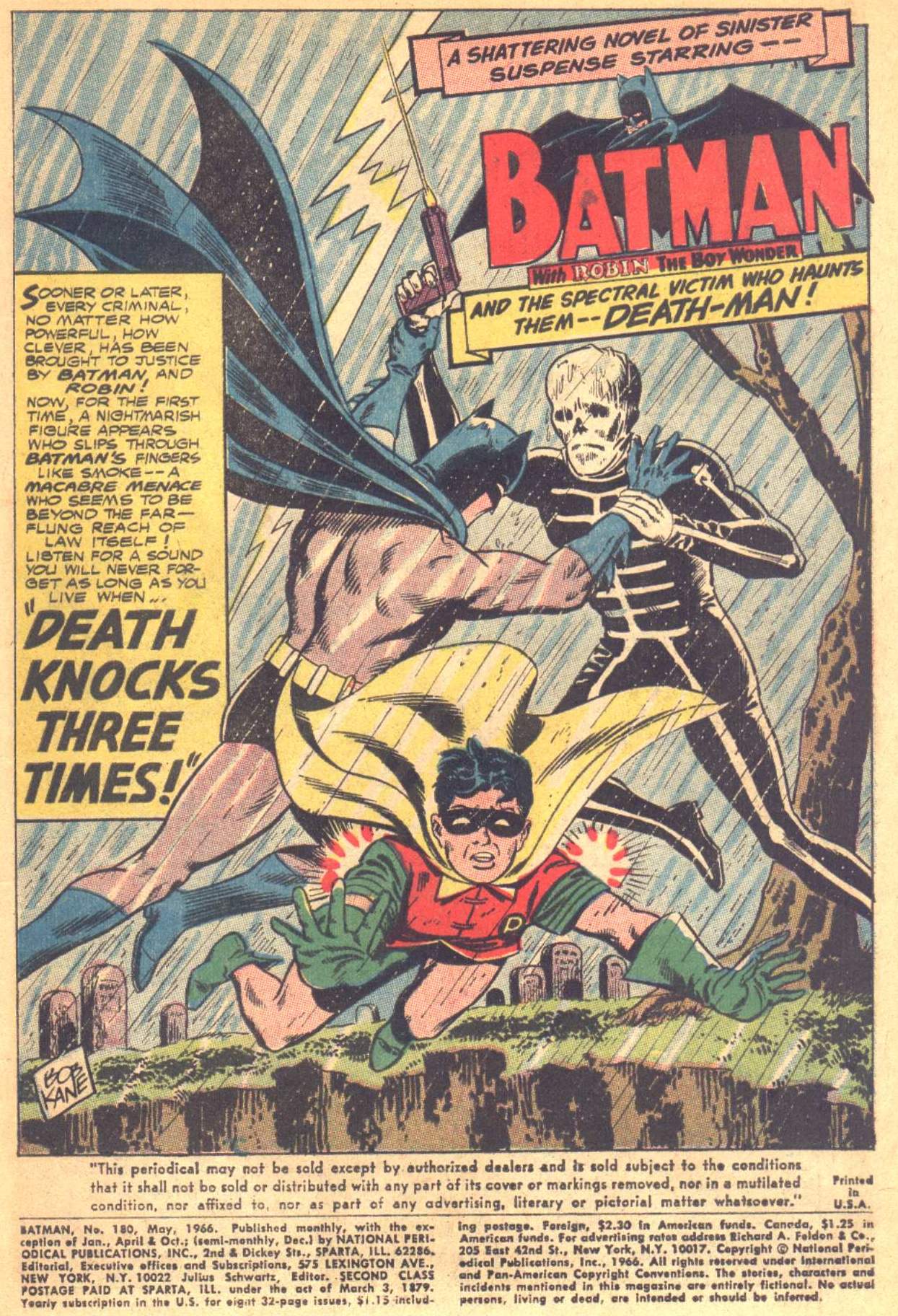 Read online Batman (1940) comic -  Issue #180 - 2