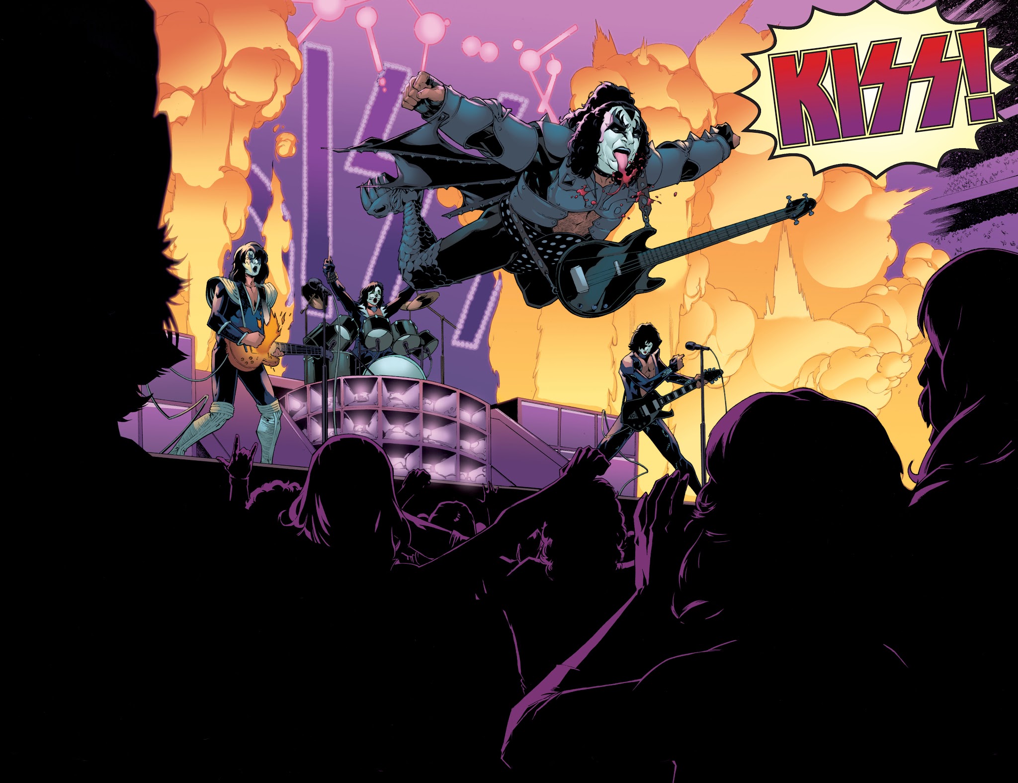 Read online KISS The Army of Darkness comic -  Issue #1 - 6