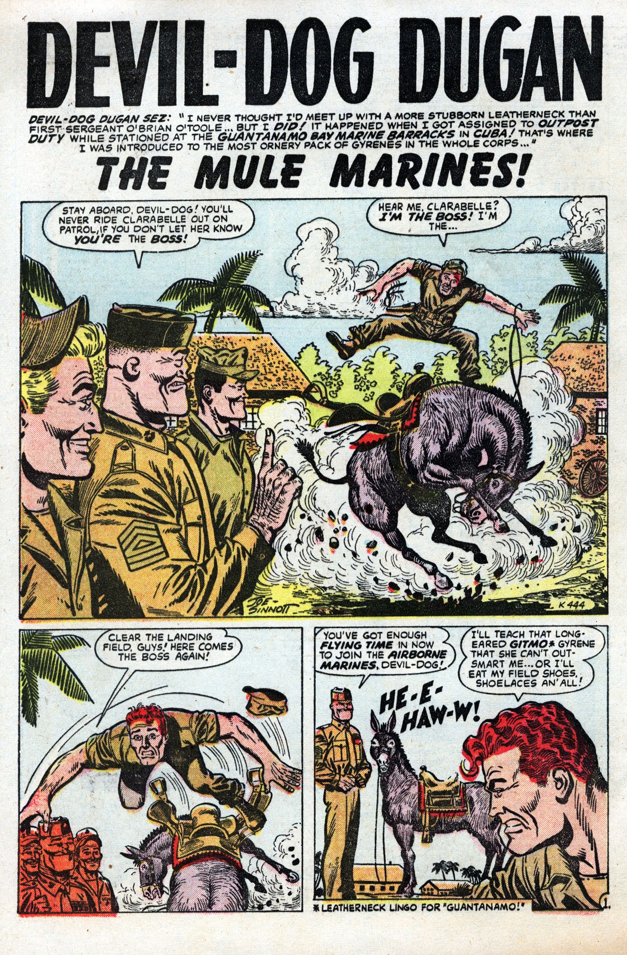 Read online Devil Dog Dugan comic -  Issue #3 - 28