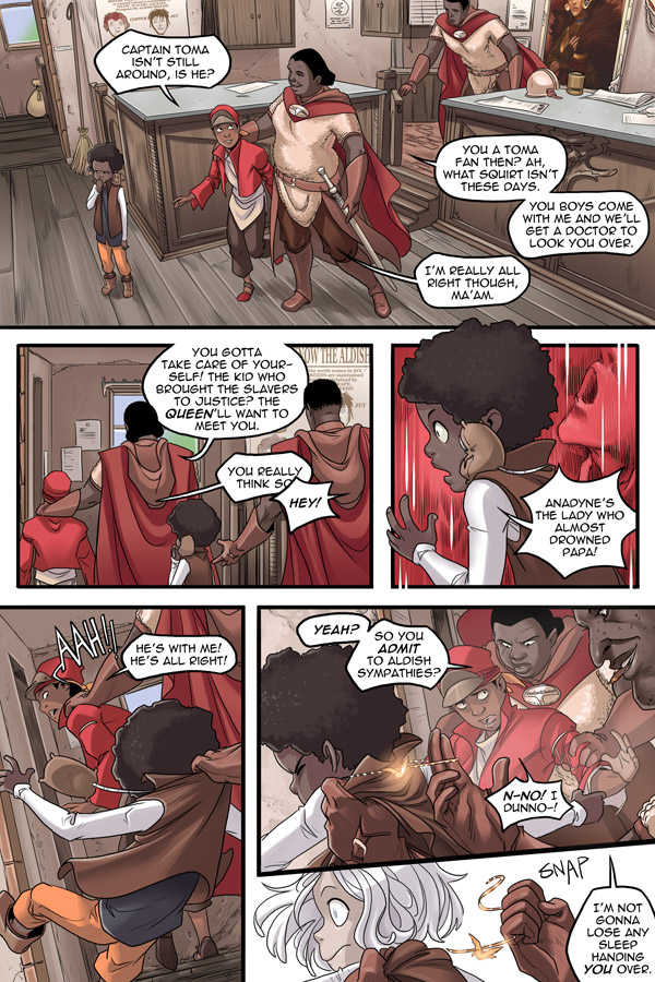 Read online Unsounded comic -  Issue #8 - 56