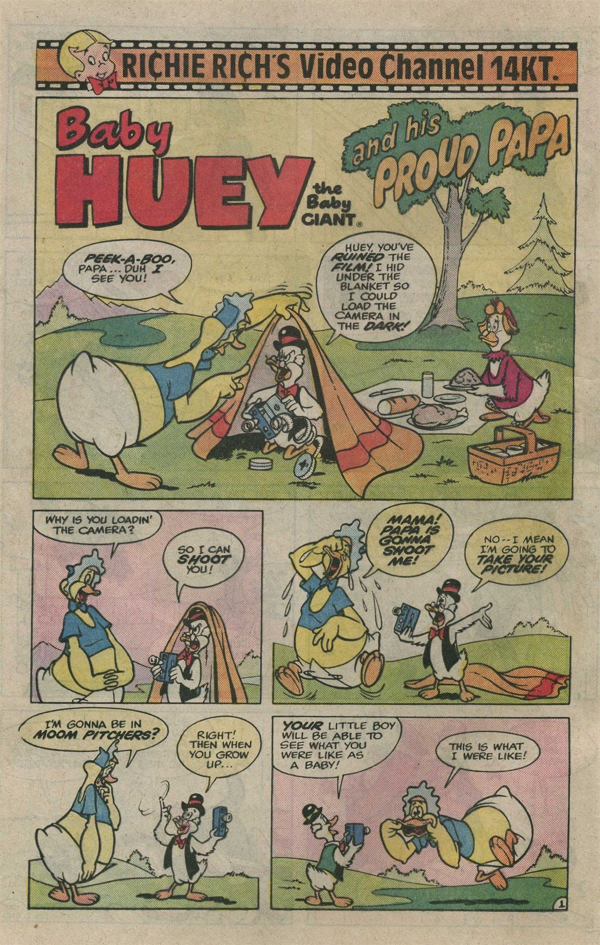 Read online Harvey Hits Comics comic -  Issue #6 - 12