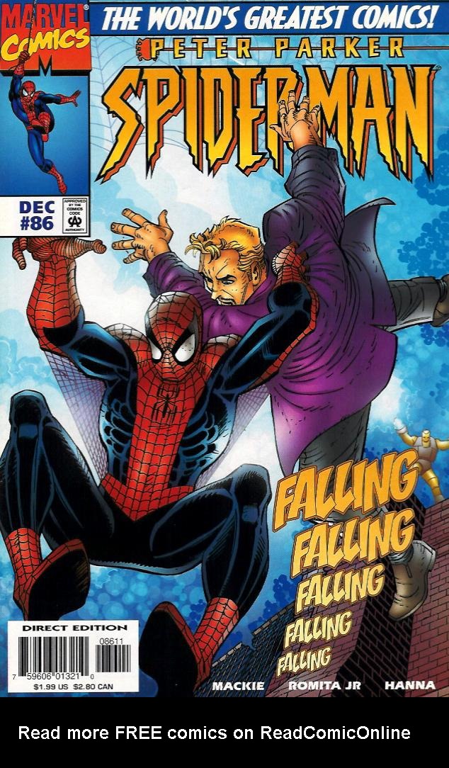 Read online Spider-Man (1990) comic -  Issue #86 - The Span Of Years - 1